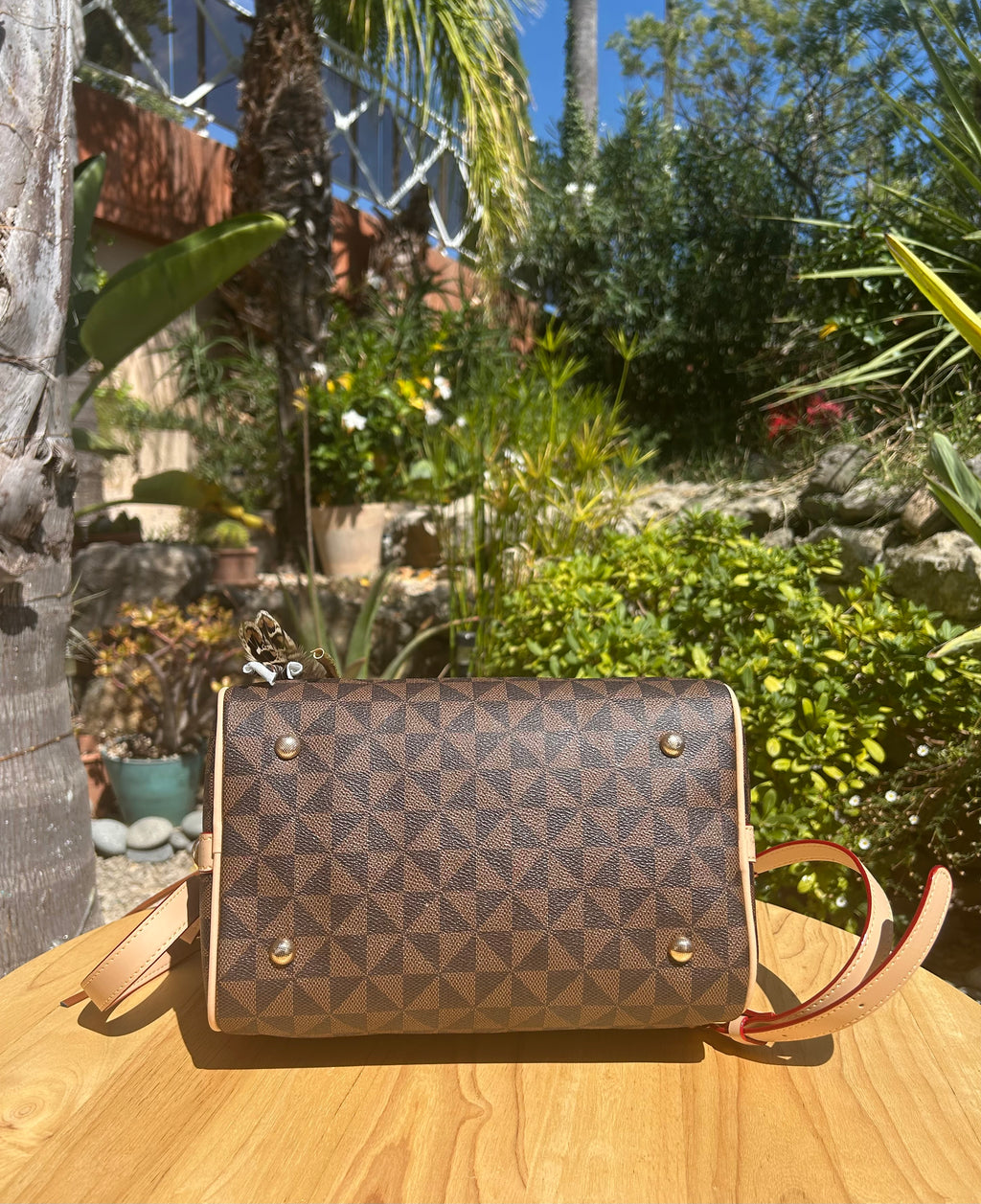 Sac Boston marron DQMV