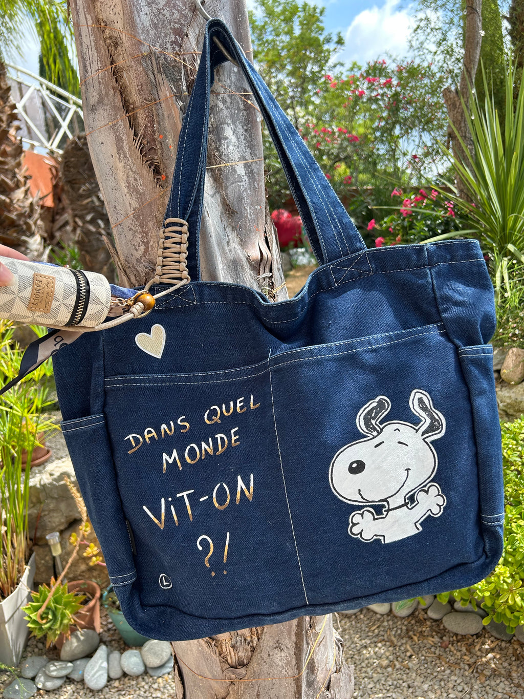 Grand sac jean SNOOP