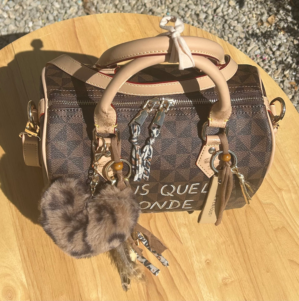 Sac Boston marron DQMV