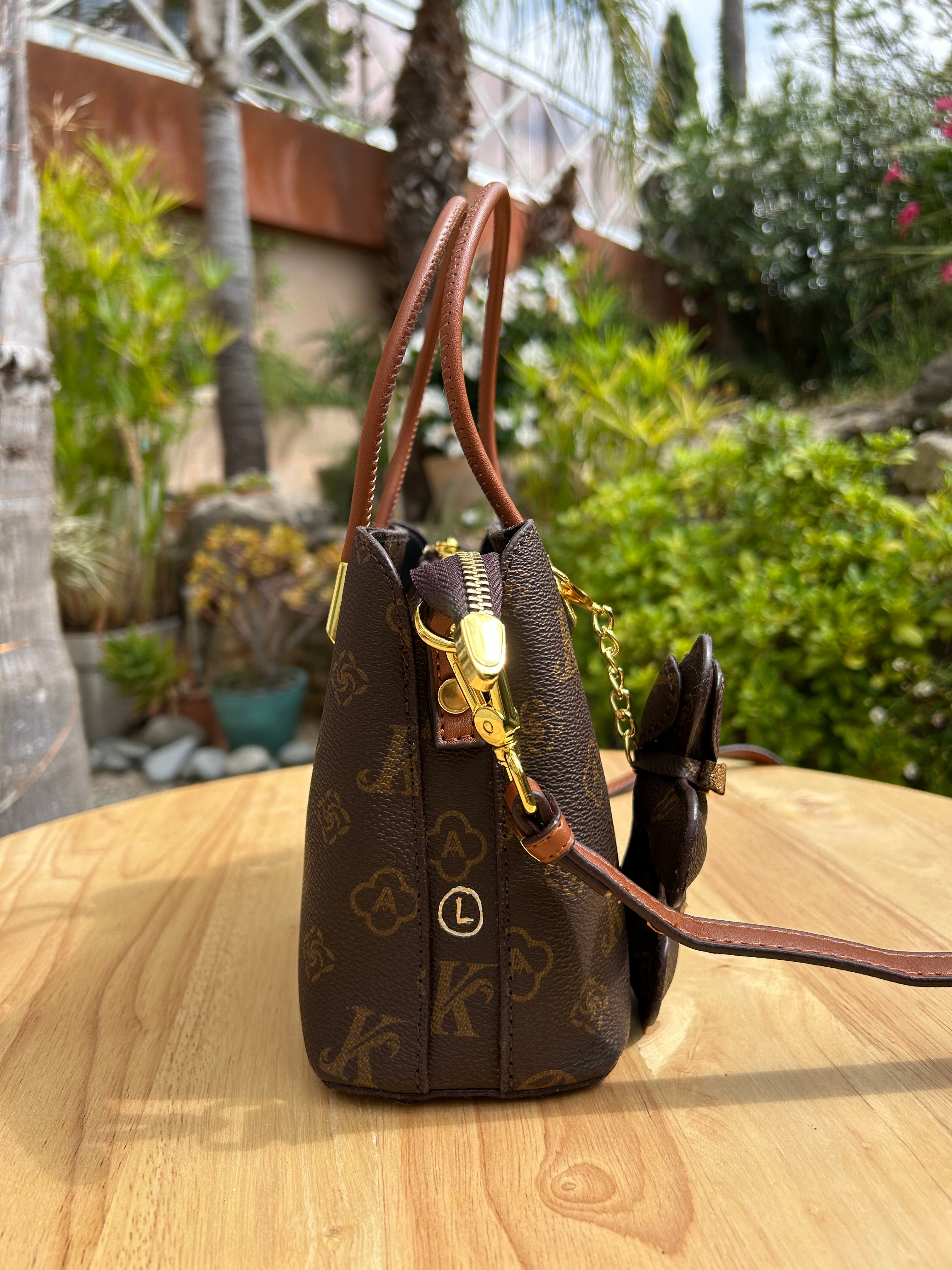 Petit sac gold flower