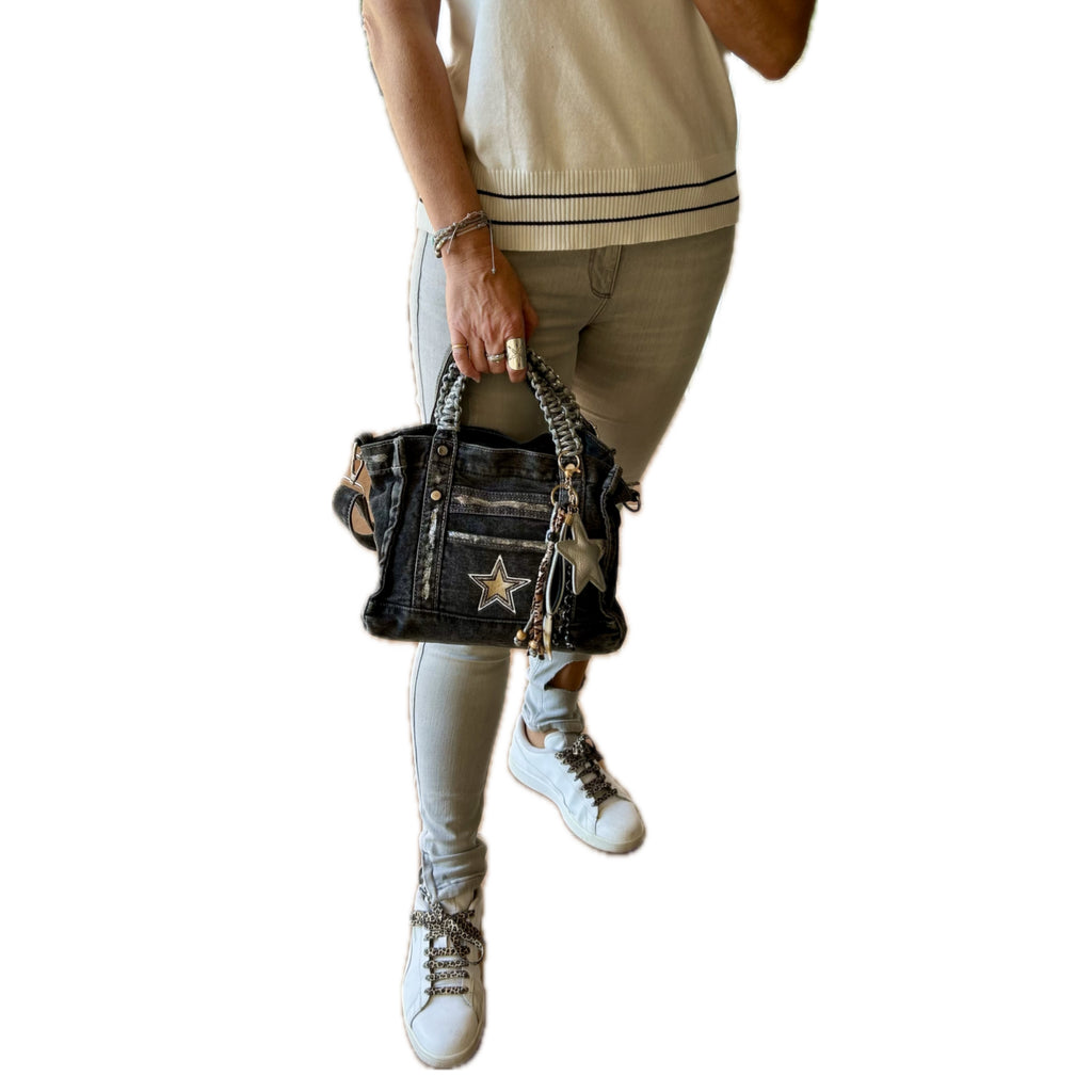 Sac Jean gris Etoile