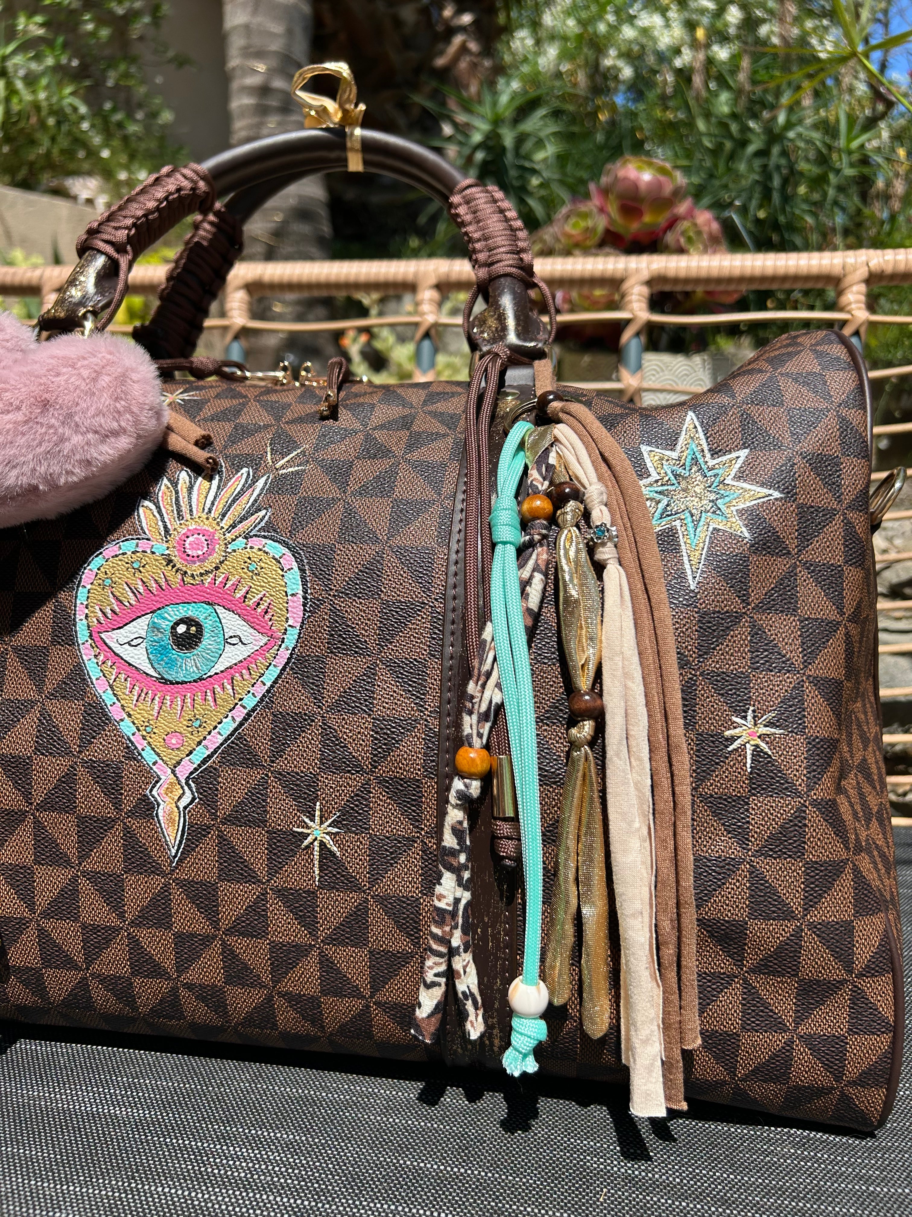 Grand sac voyage CŒUR protecteur