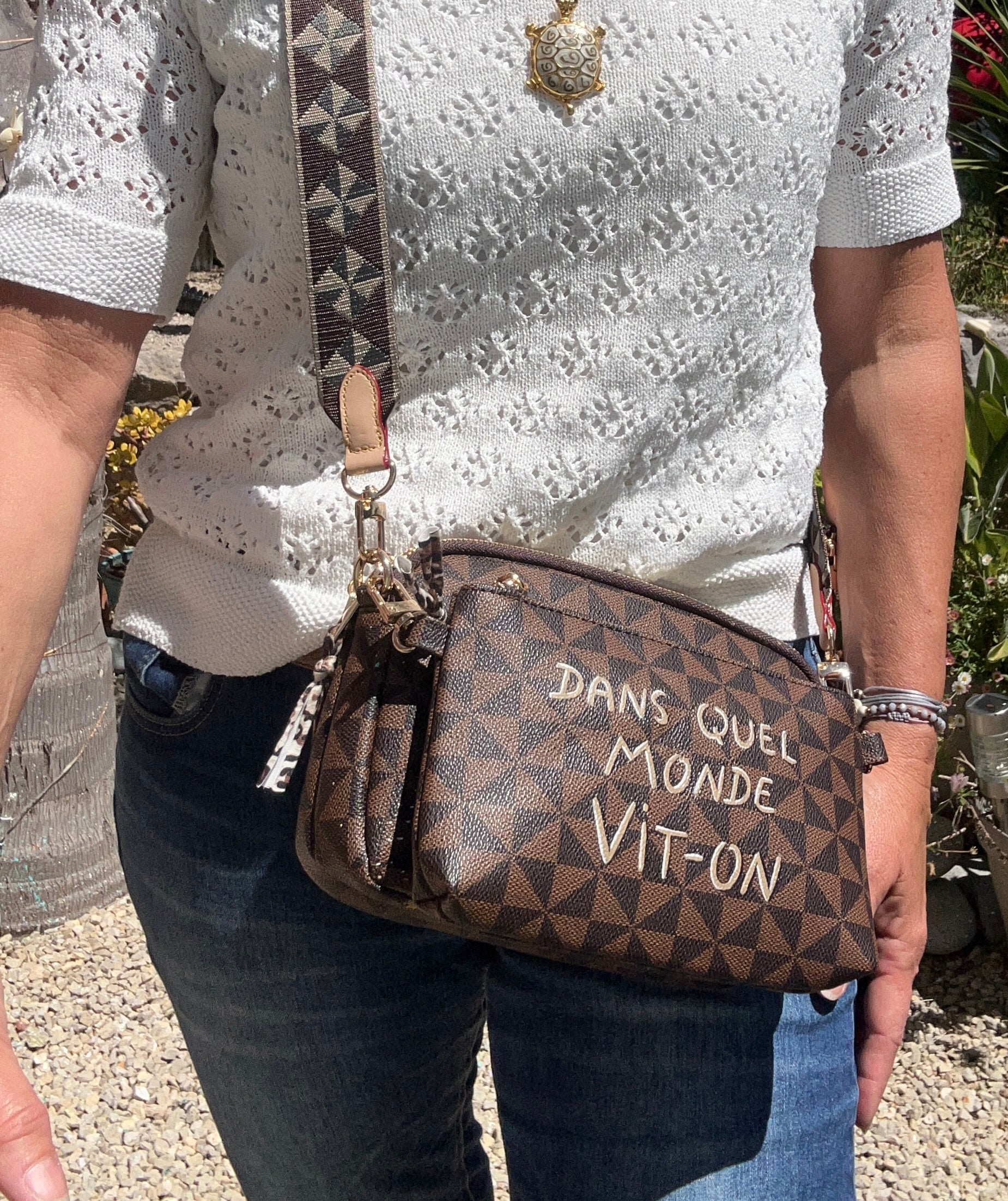 Sac multi-poches Dans quel monde Vit-on ?