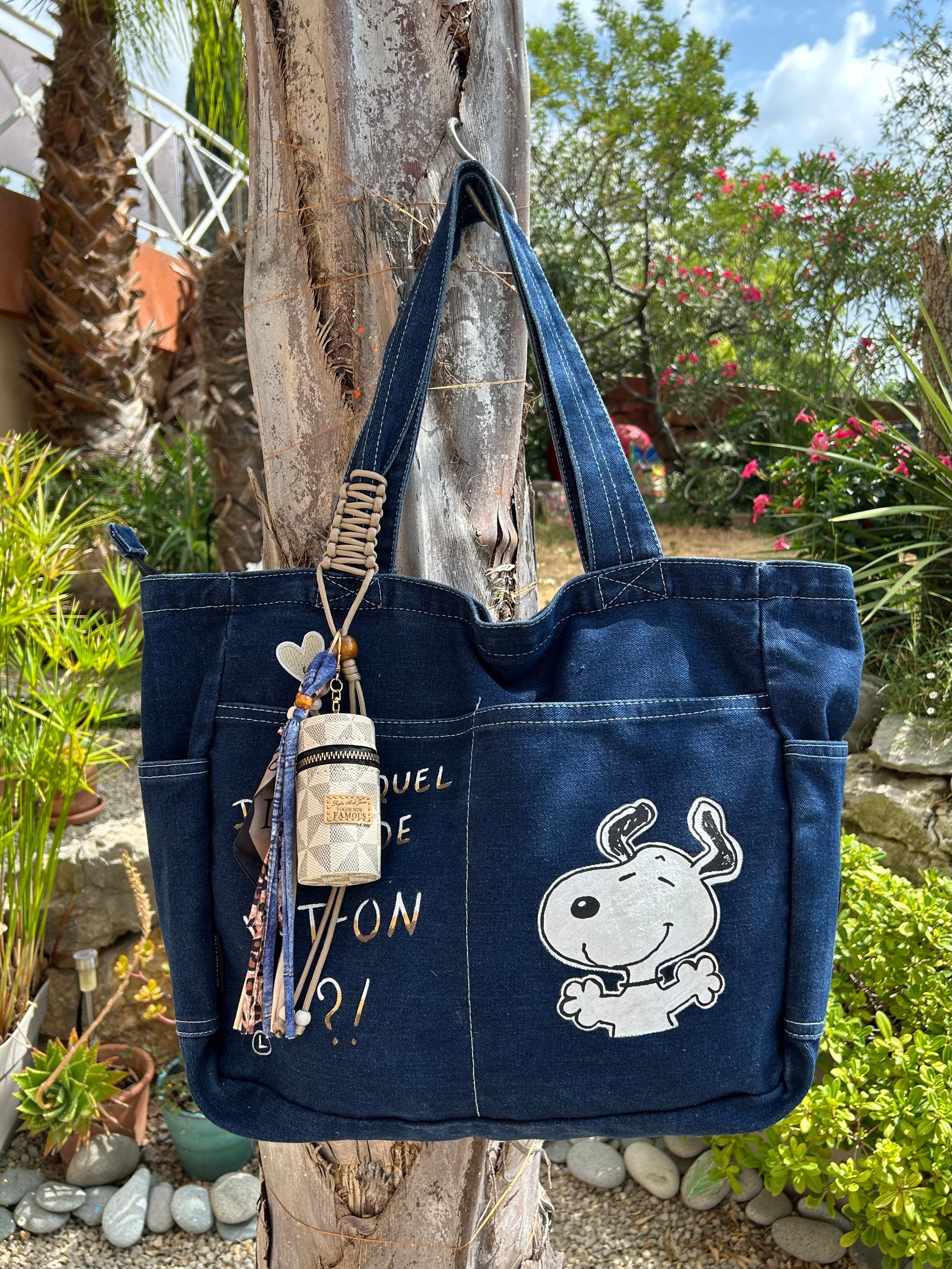 Grand sac jean SNOOP