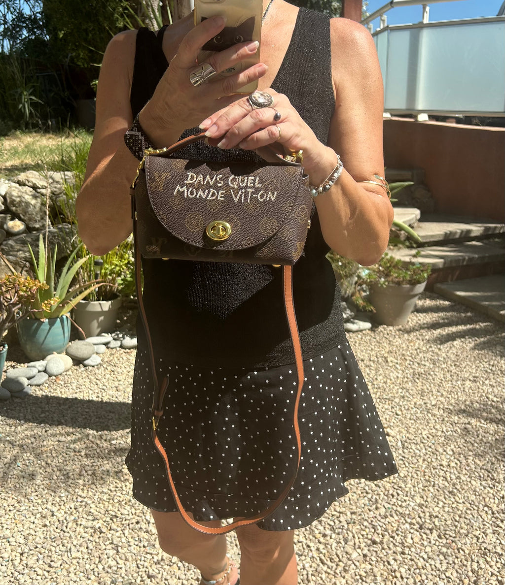 Mini sac Dans Quel Monde Vit-On