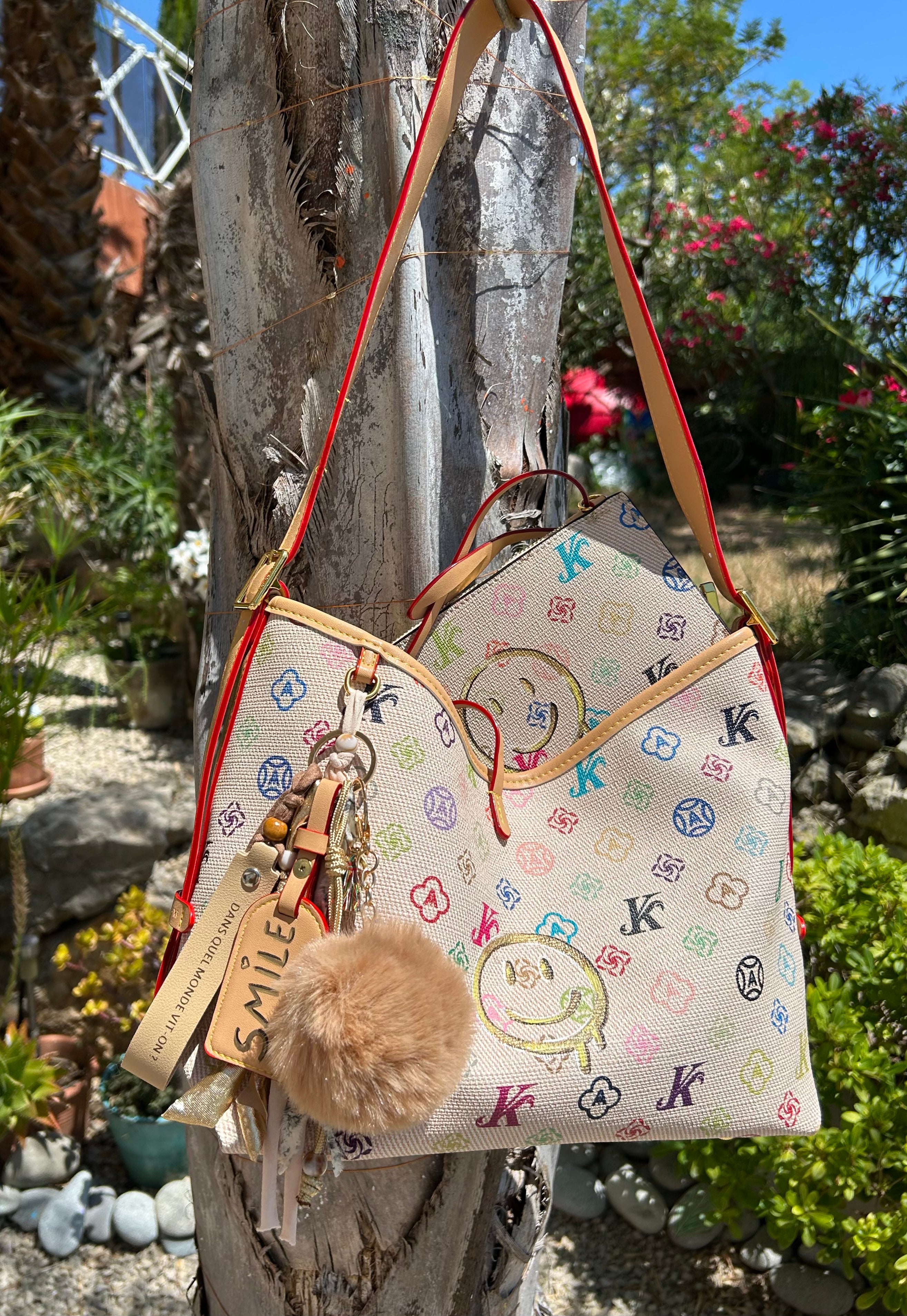 Sac et pochette SMILEY
