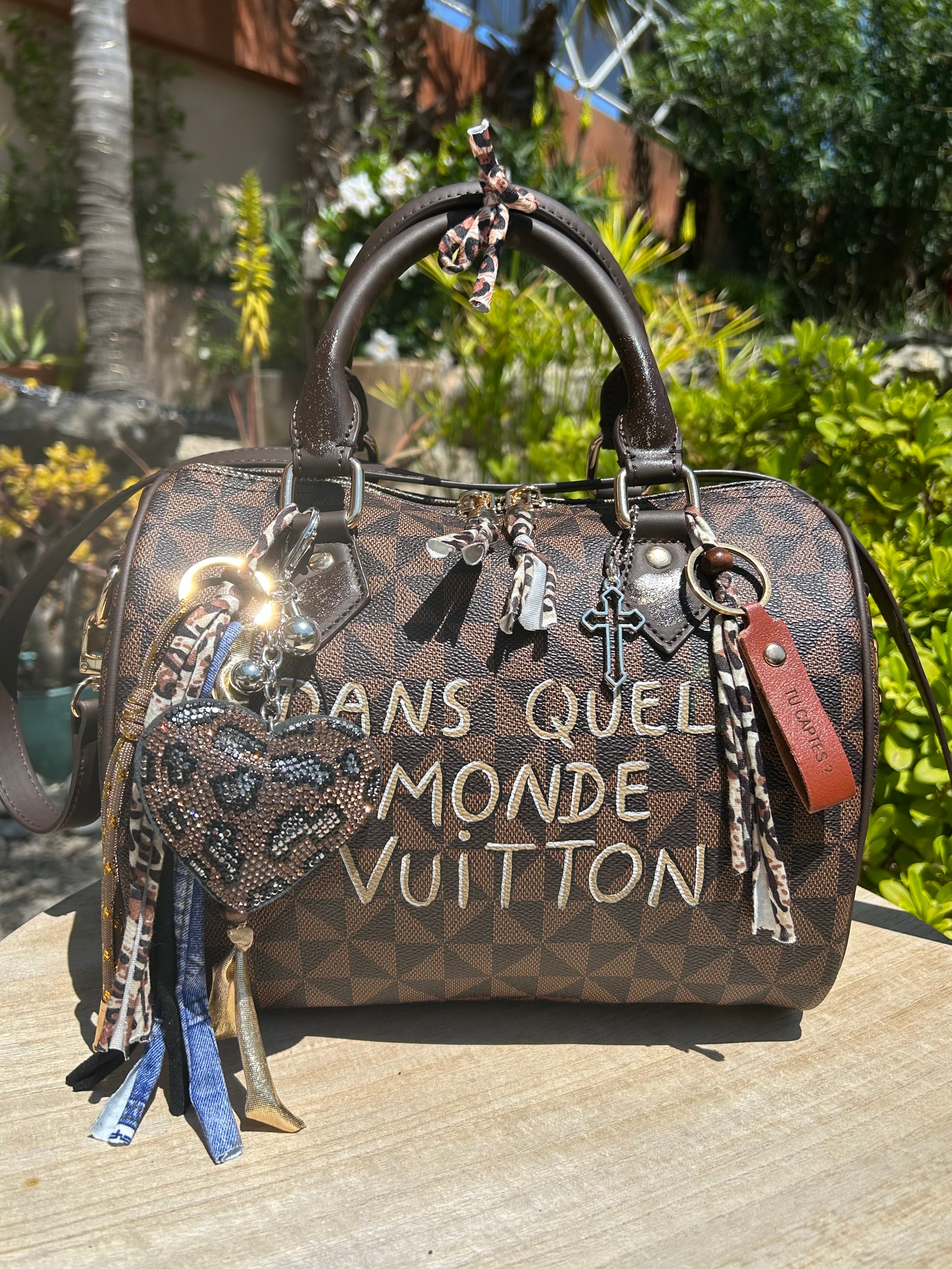 Sac Boston marron DQMV