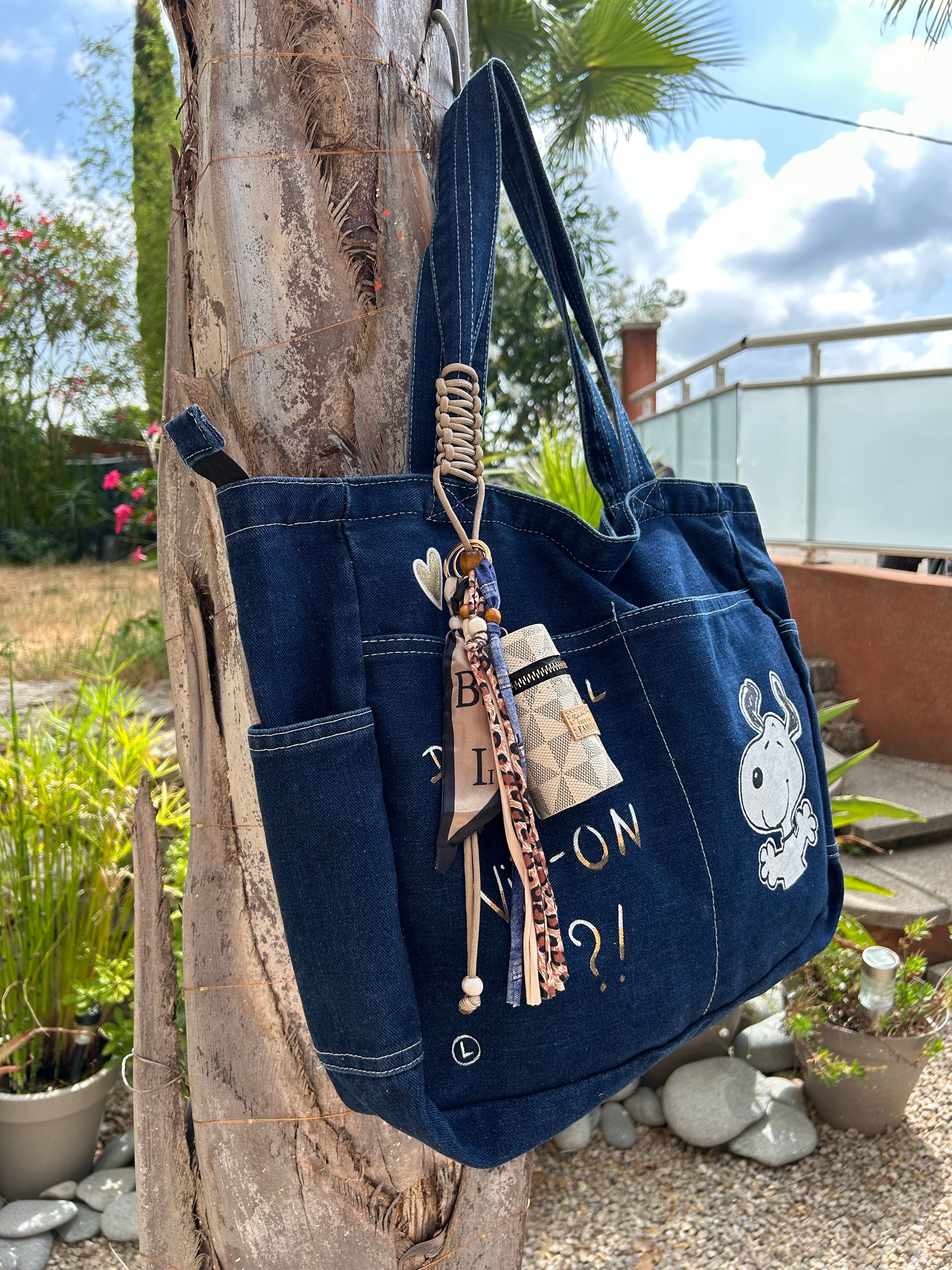 Grand sac jean SNOOP