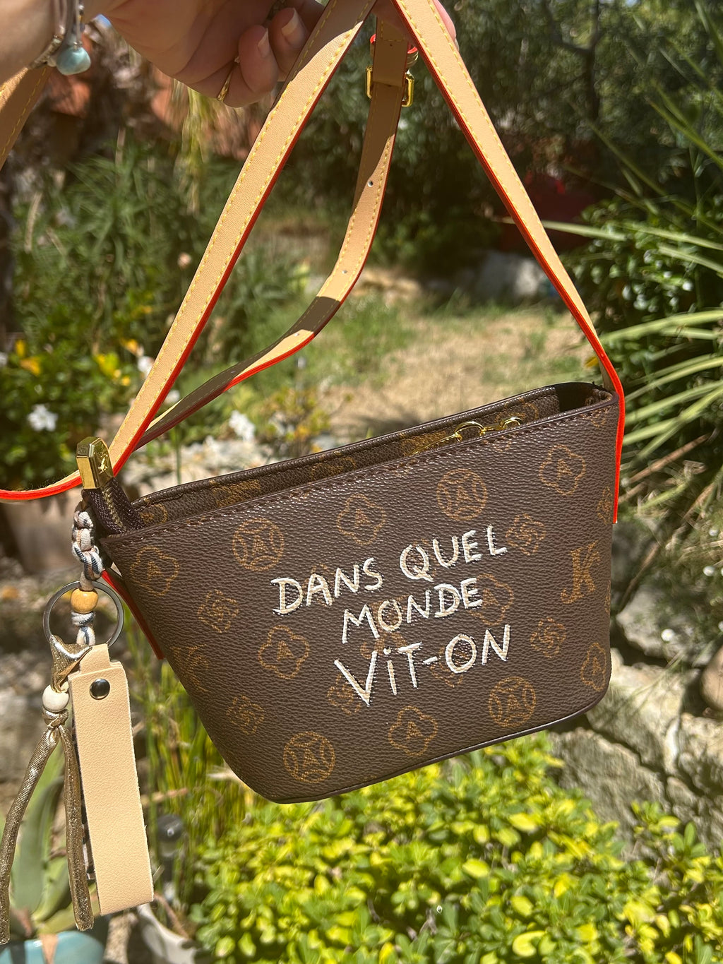 Mini sac « Dans quel monde Vit-on »