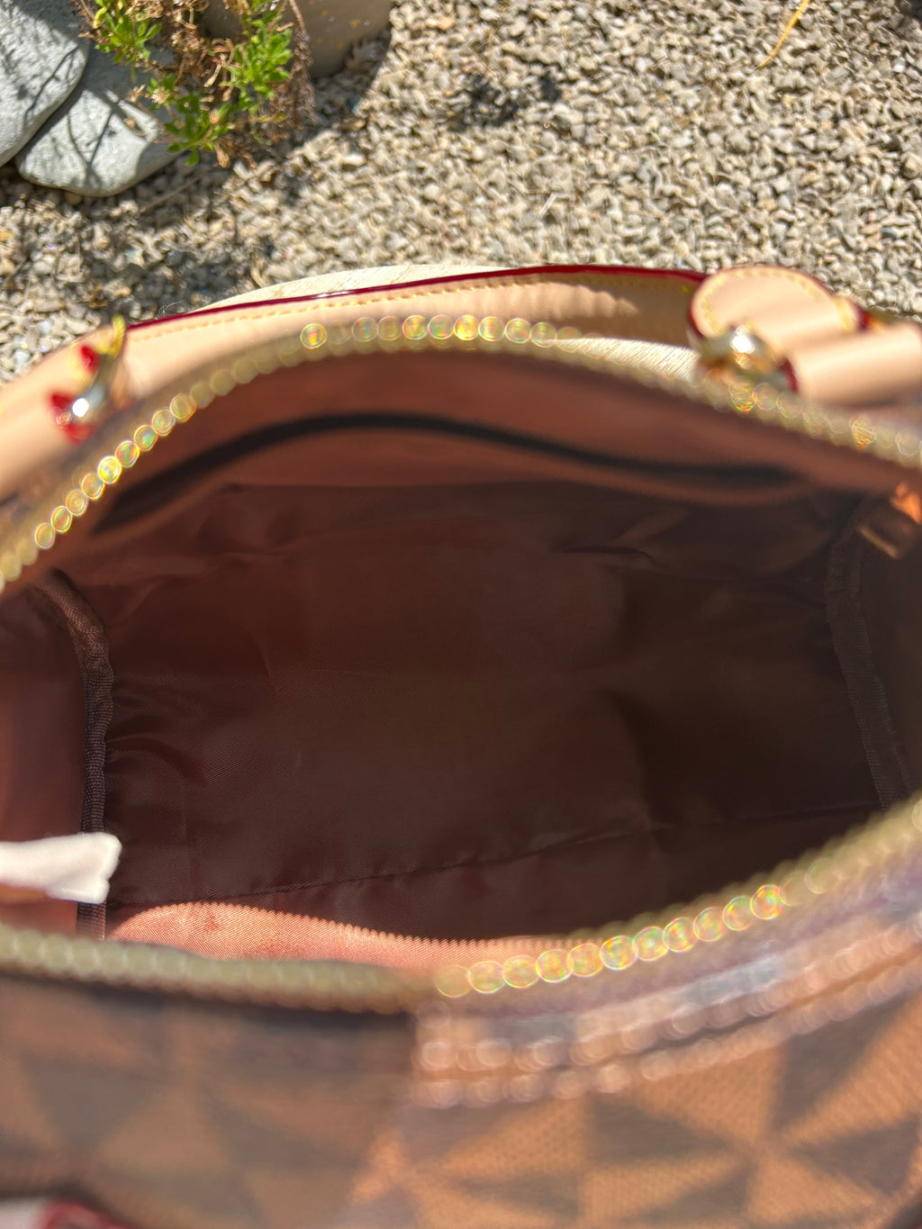 Sac Boston marron DANS QUEL MONDE VIT-ON