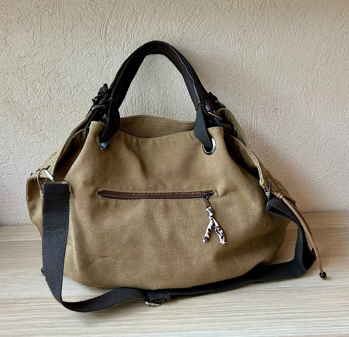 Grand SAC toile Œil et bijoux de sac