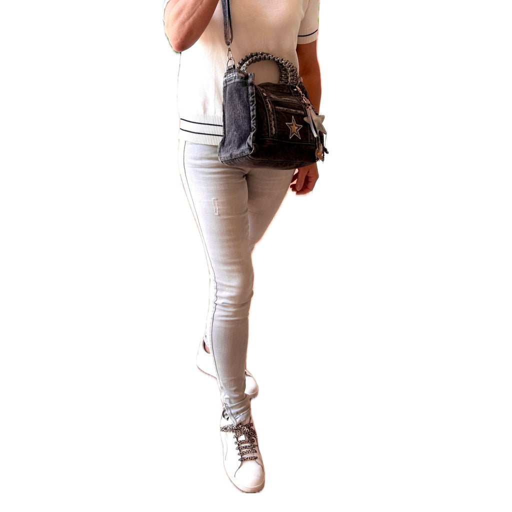 Sac Jean gris Etoile