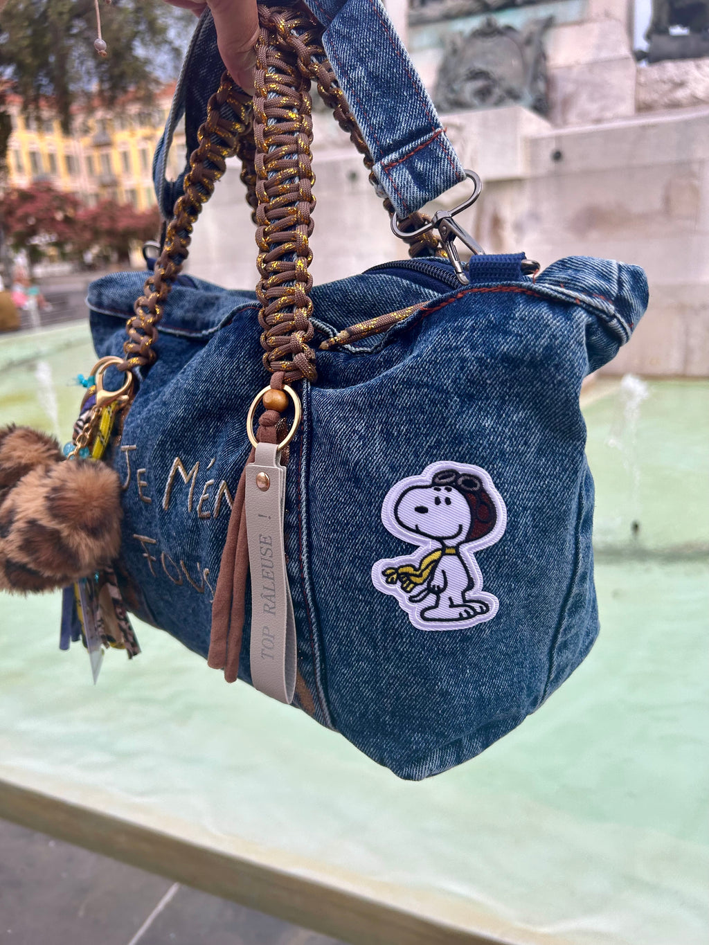 Sac jean JE M’EN FOUS !