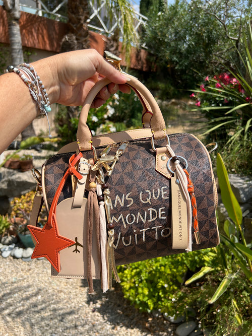 Sac Boston marron DQMV
