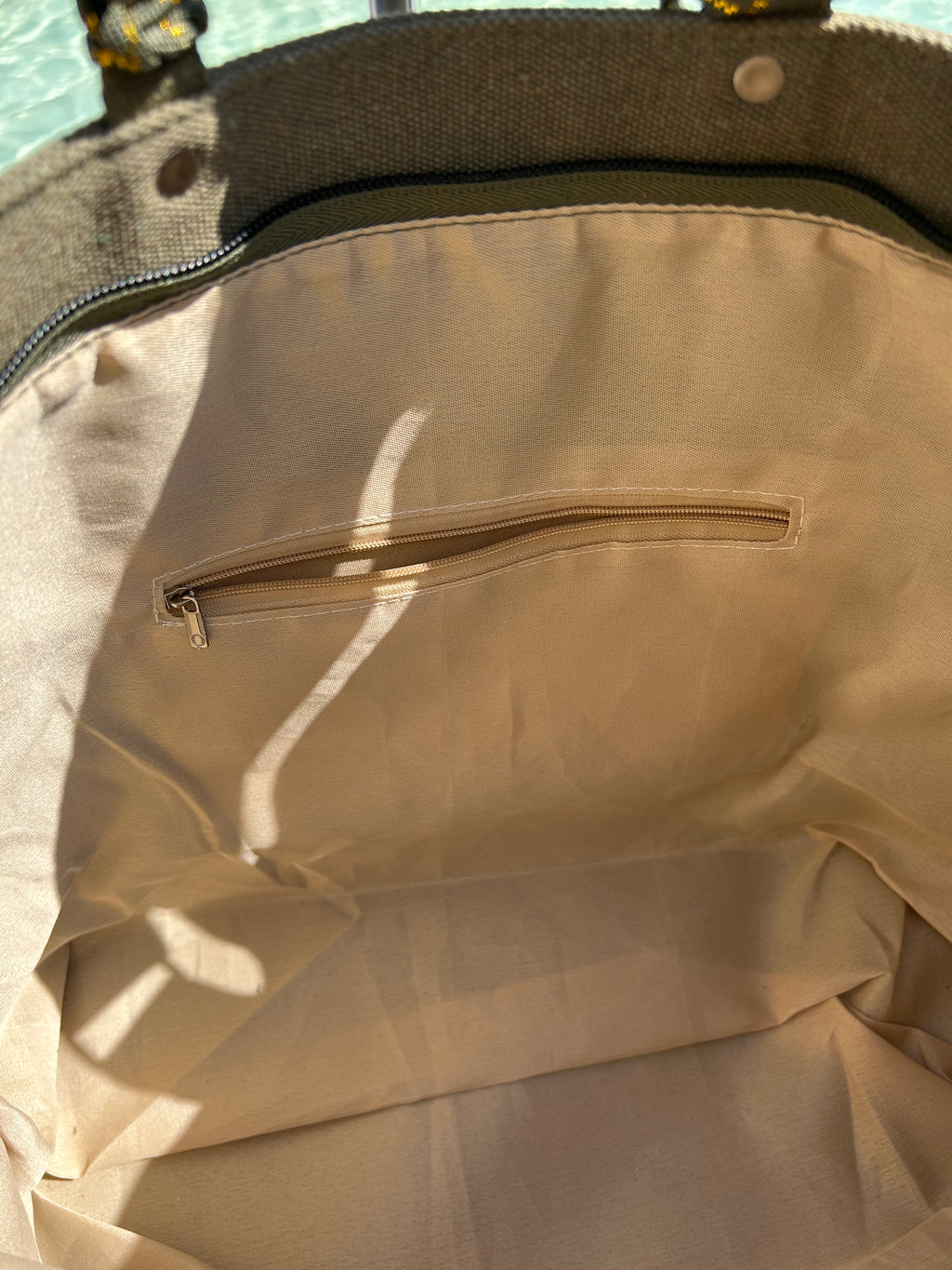 Grand SAC toile kaki étoile