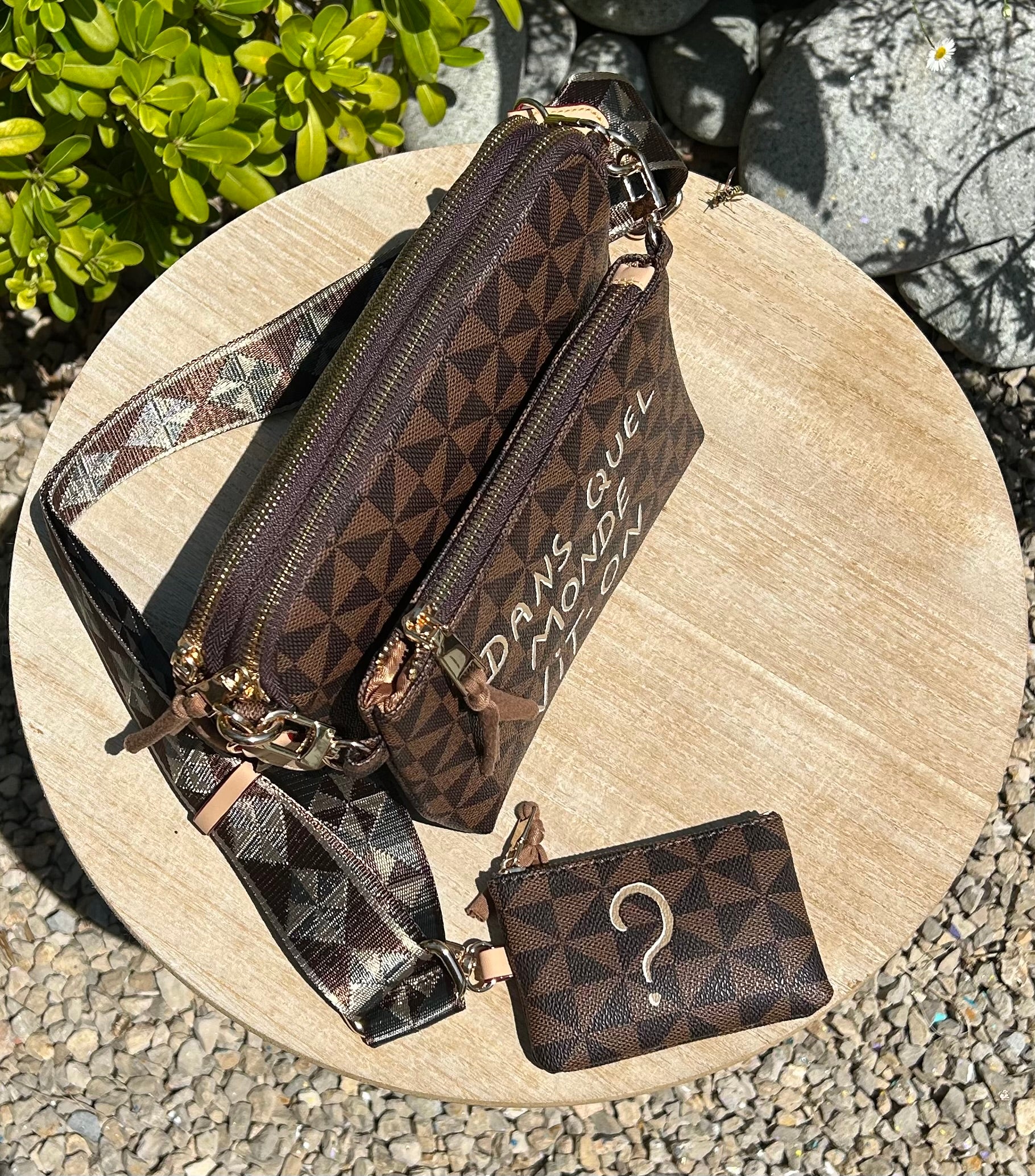Sac multi-poches Dans quel monde Vit-on