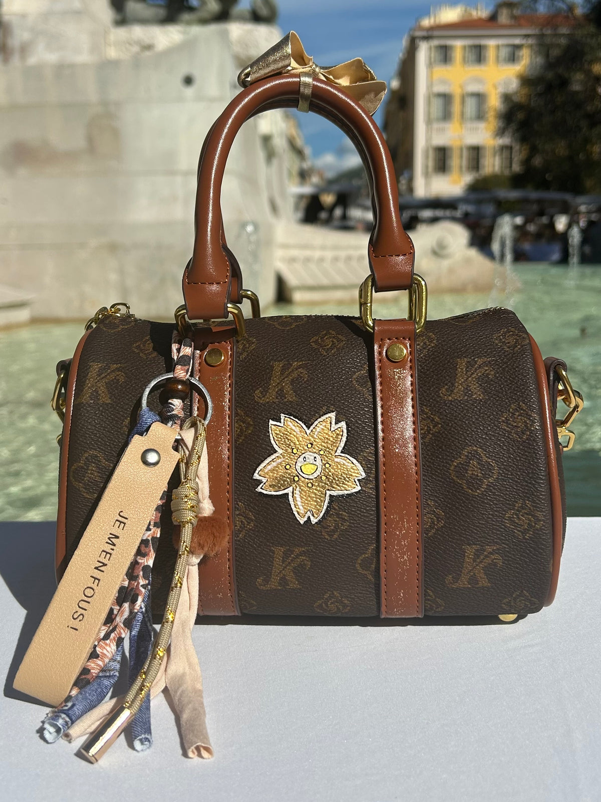 Petit  Boston Gold Flower