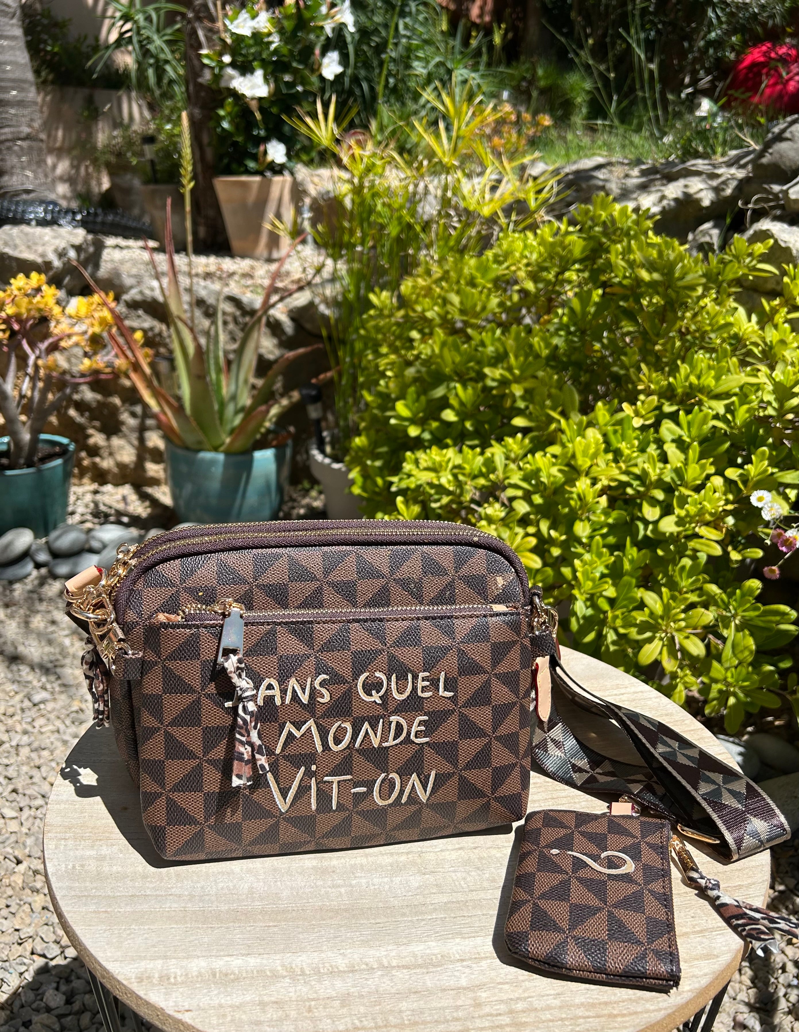 Sac multi-poches Dans quel monde Vit-on ?