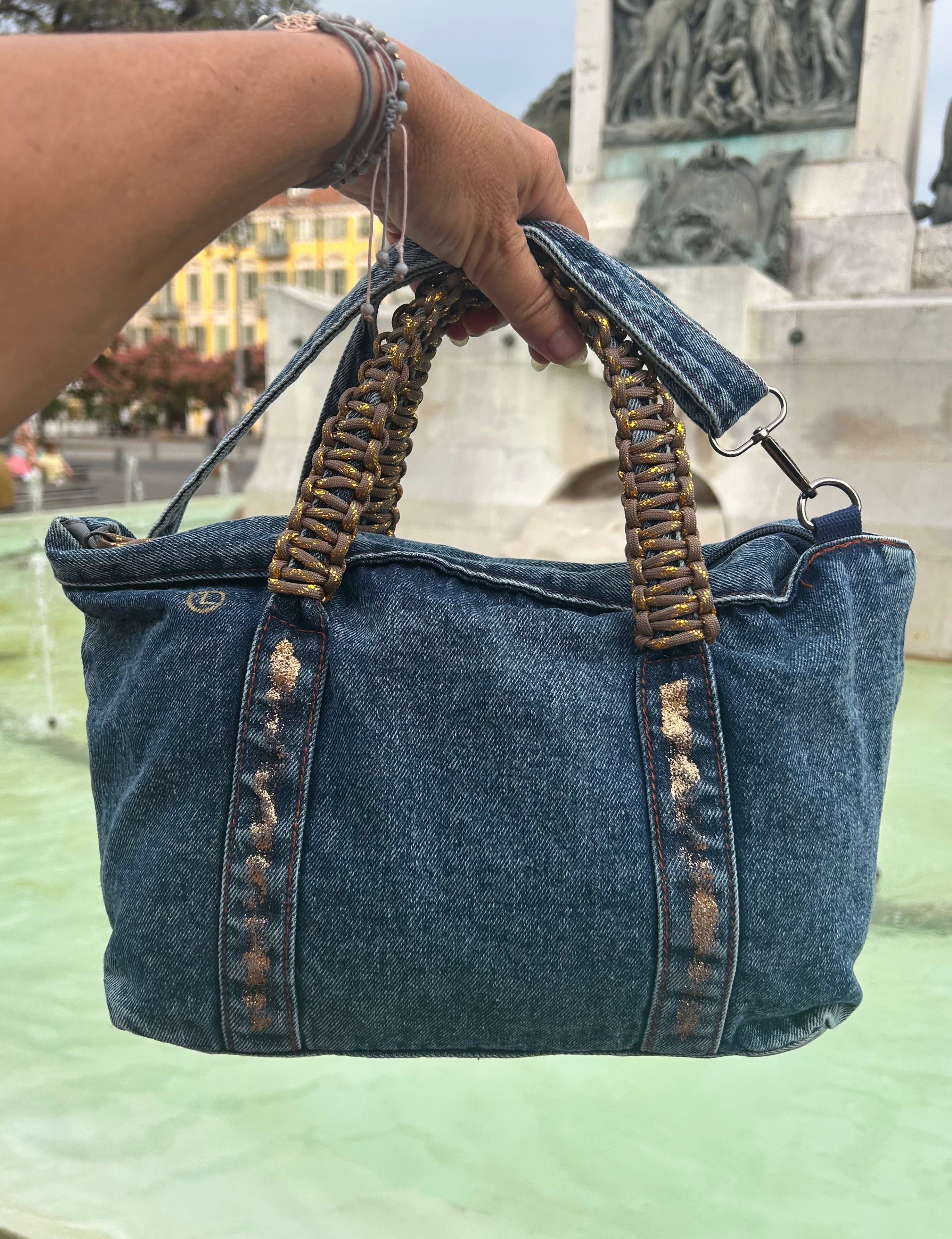 Sac jean JE M’EN FOUS !
