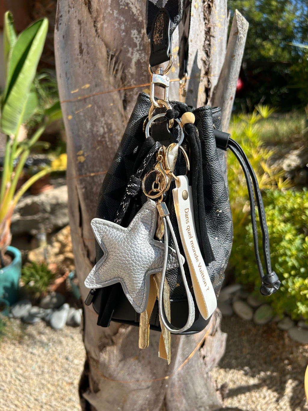 Petit sac noir Pochon