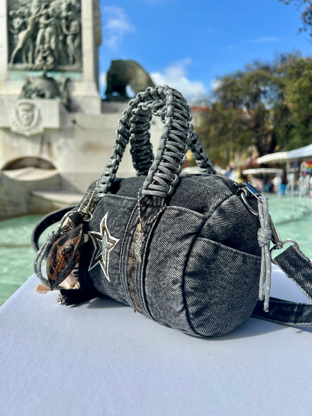 MINI jean gris étoile