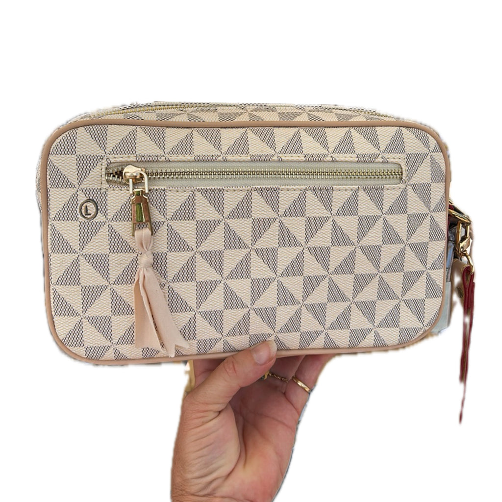 Trousse de toilette beige