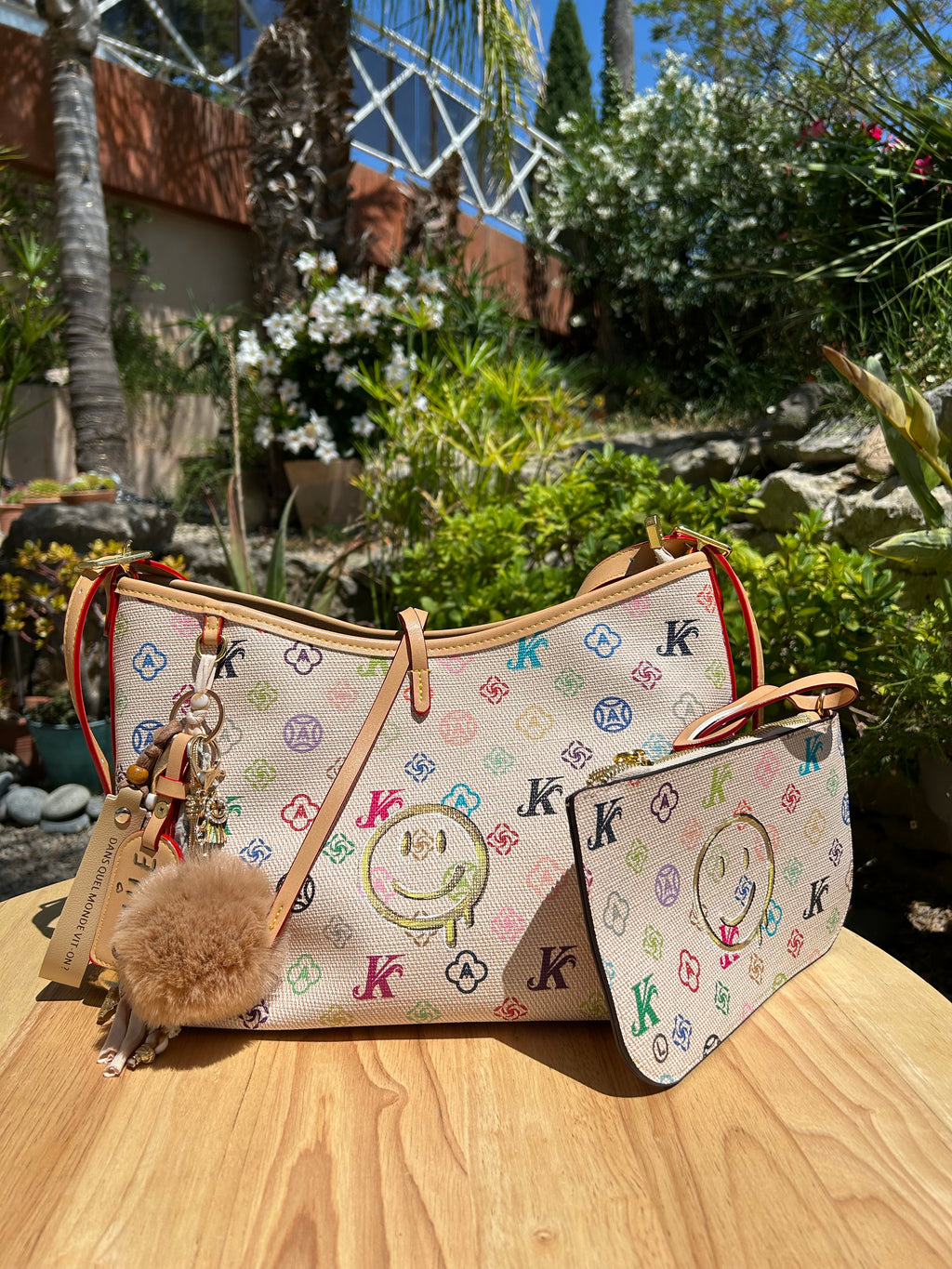 Sac et pochette SMILEY