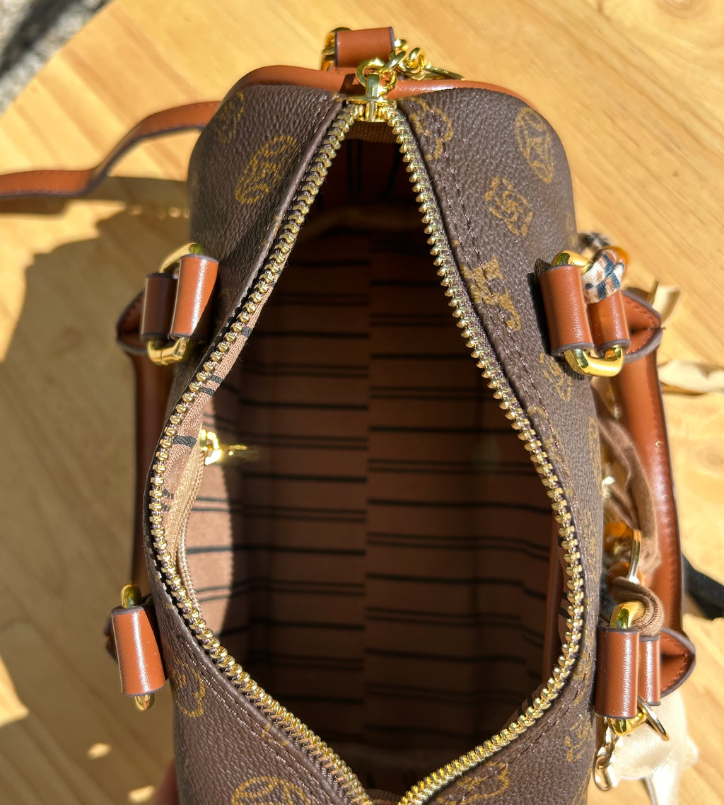 Petit sac Œil - feuille d’or