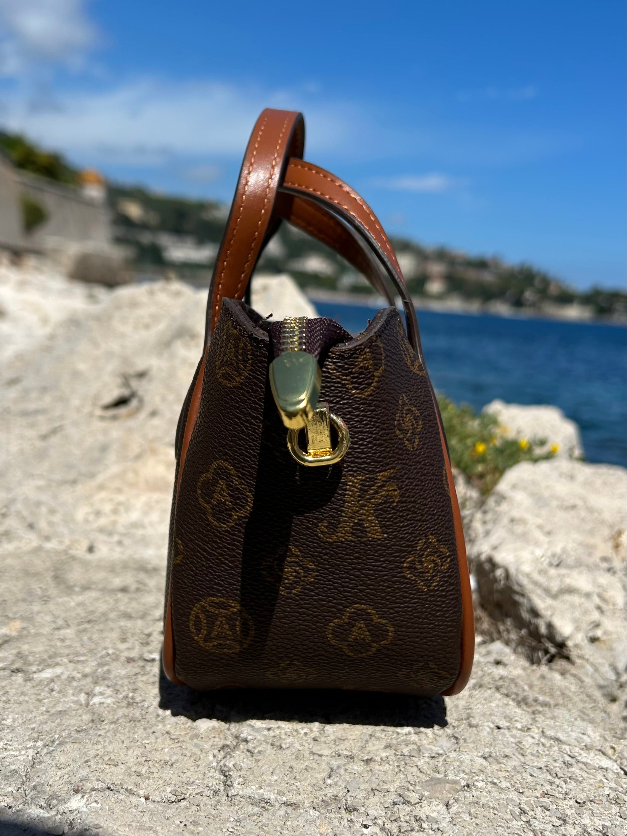 Mini sac « Dans quel monde Vitton »