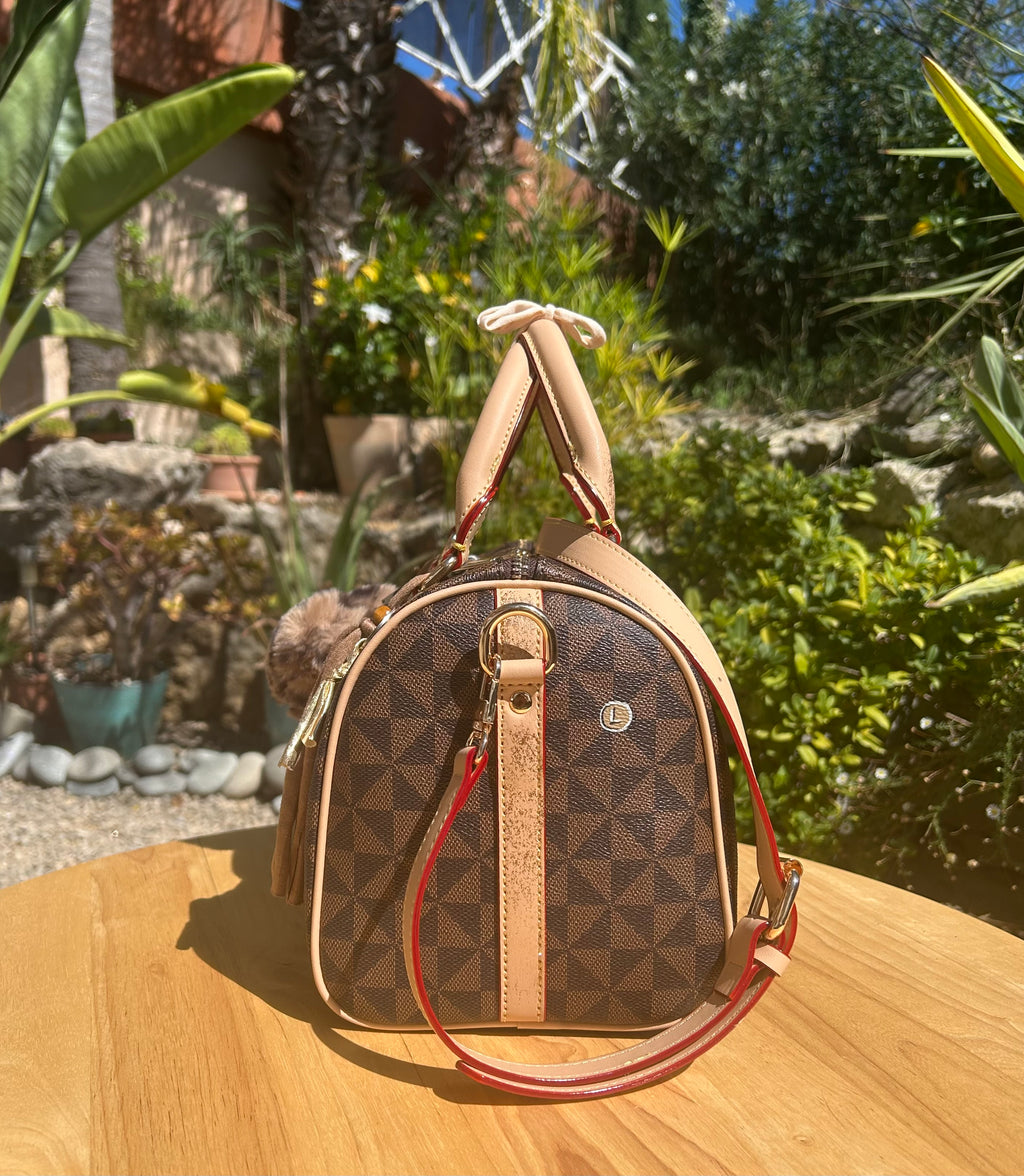 Sac Boston marron DQMV