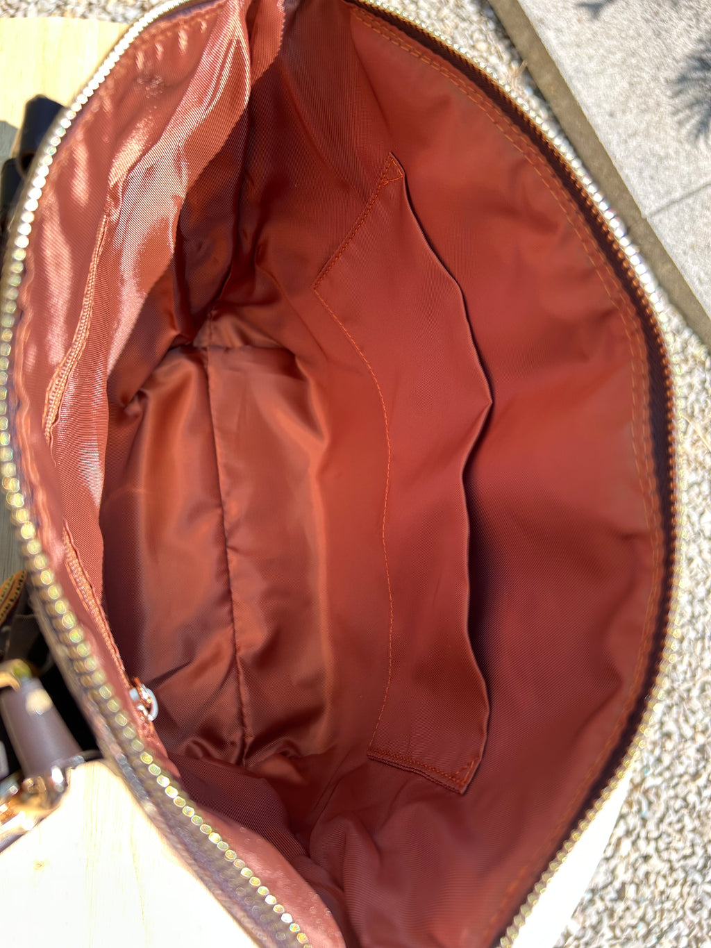 Sac Lilou  marron Art Projections