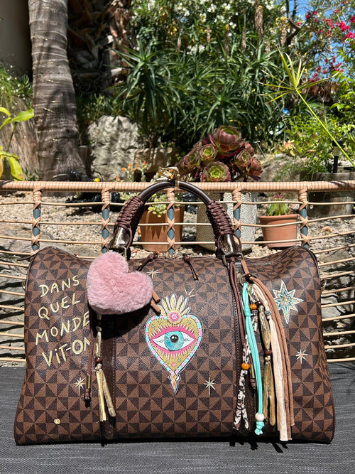 Grand sac voyage CŒUR protecteur
