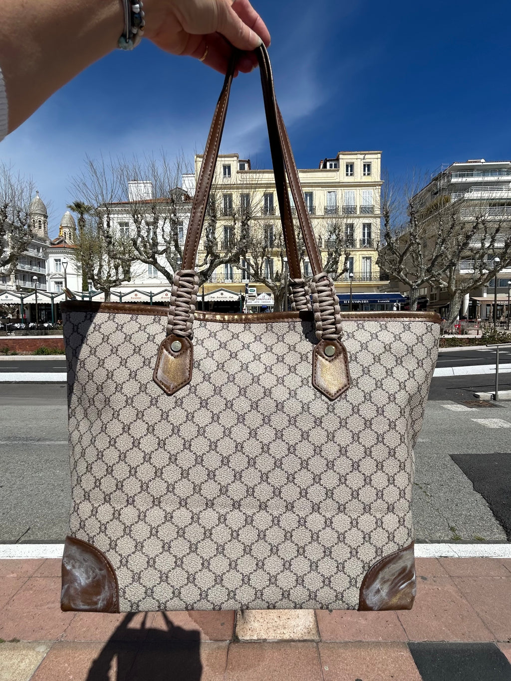 Cabas beige Snoop