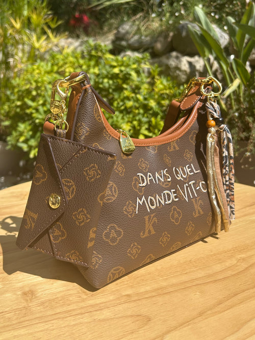 Sac demi-lune Dans Quel Monde Vit-On
