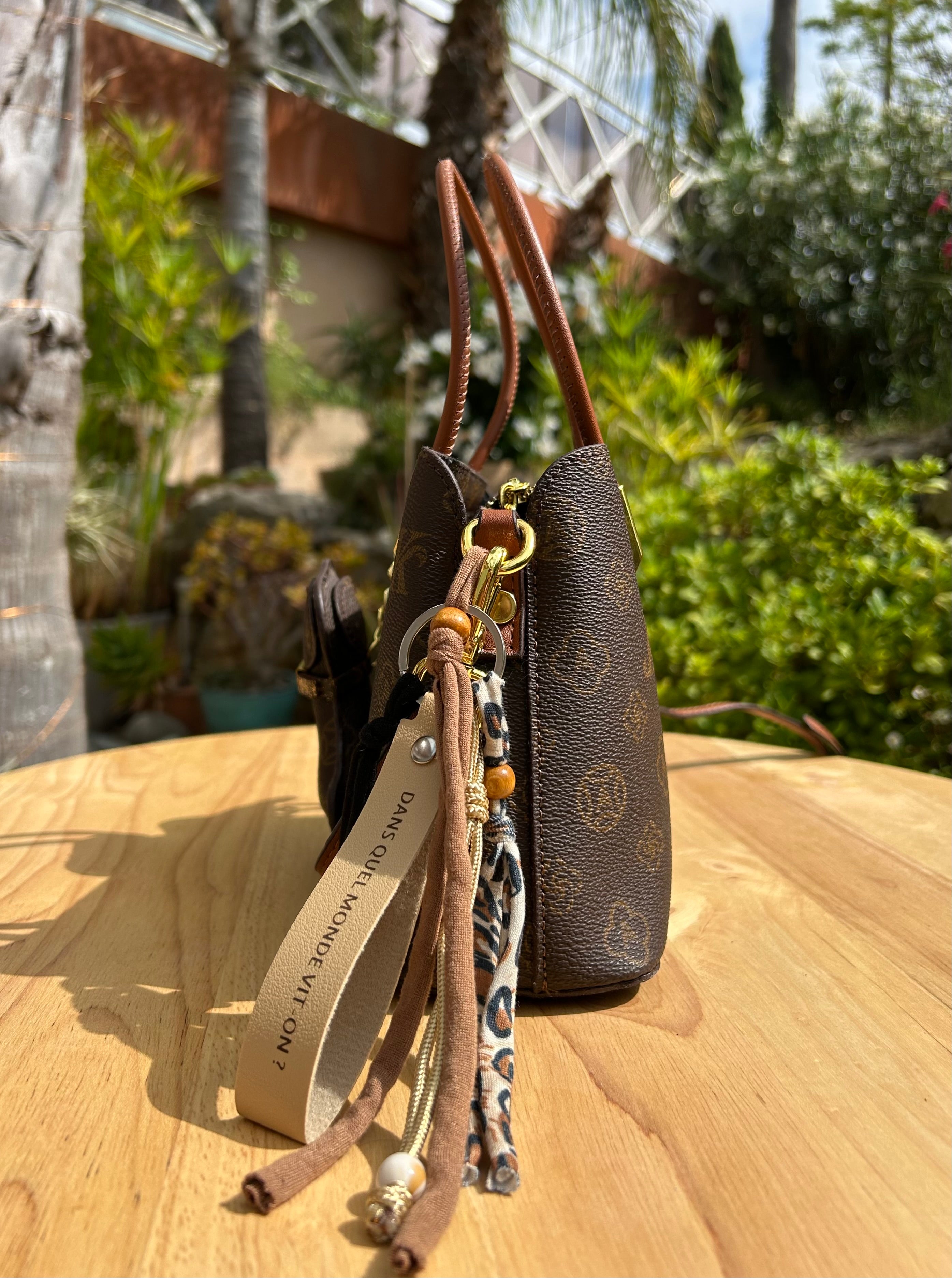 Petit sac gold flower