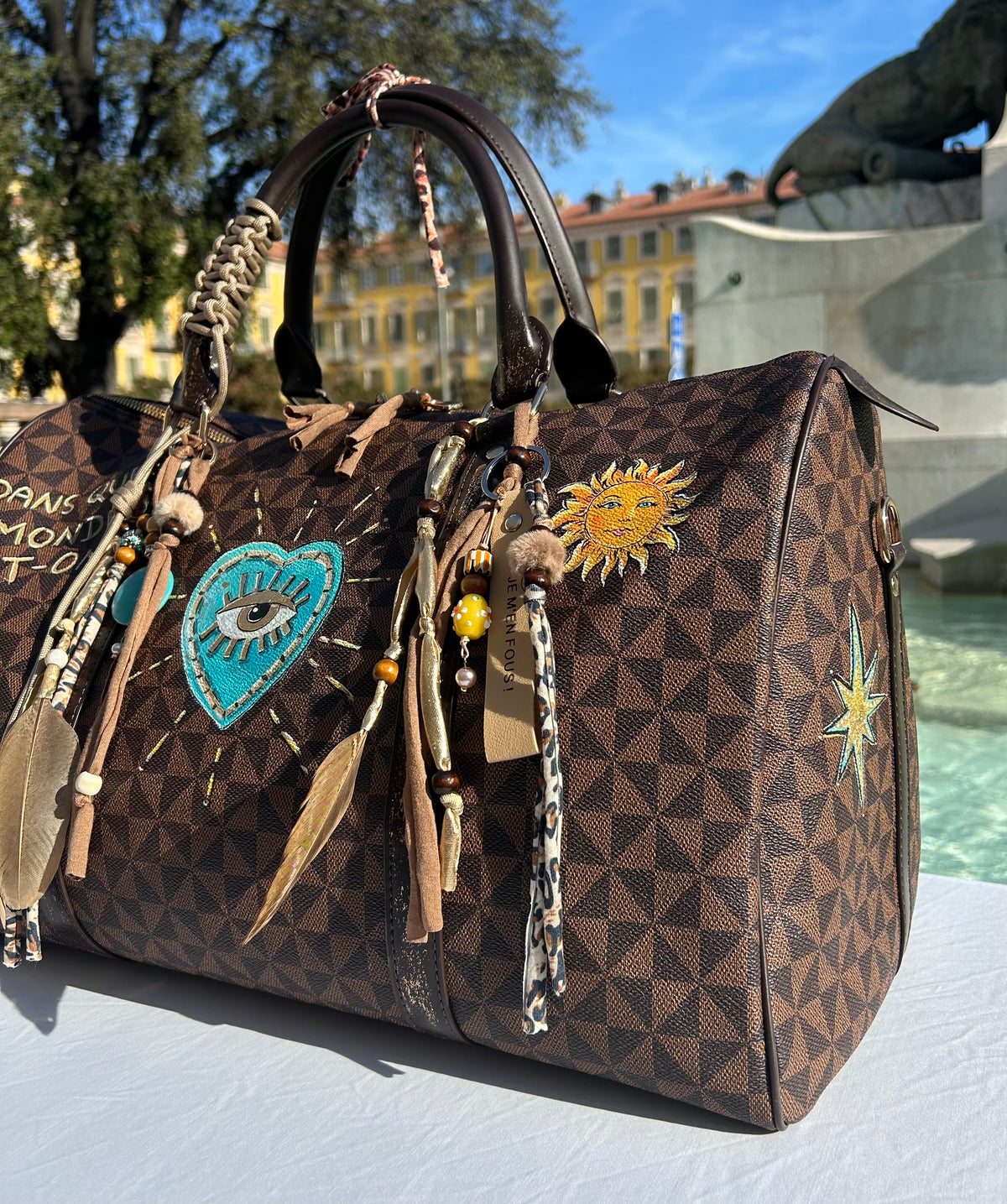 Grand sac voyage HEART & SUN