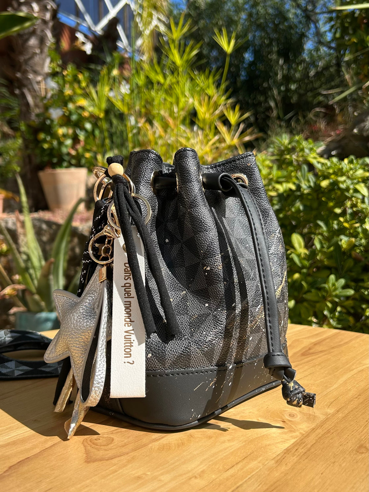 Petit sac noir Pochon