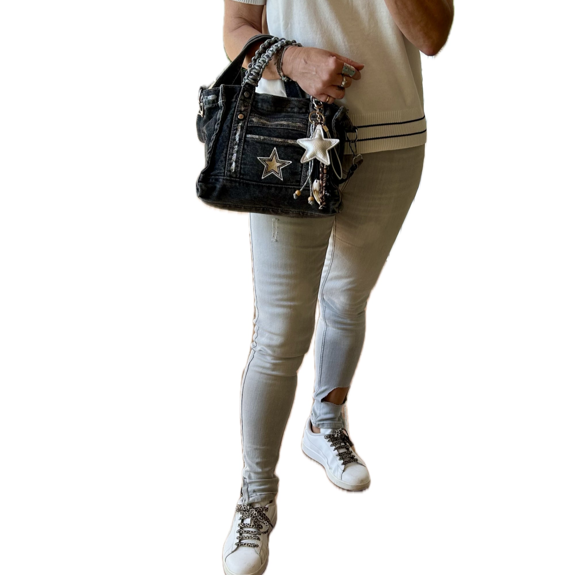 Sac Jean gris Etoile