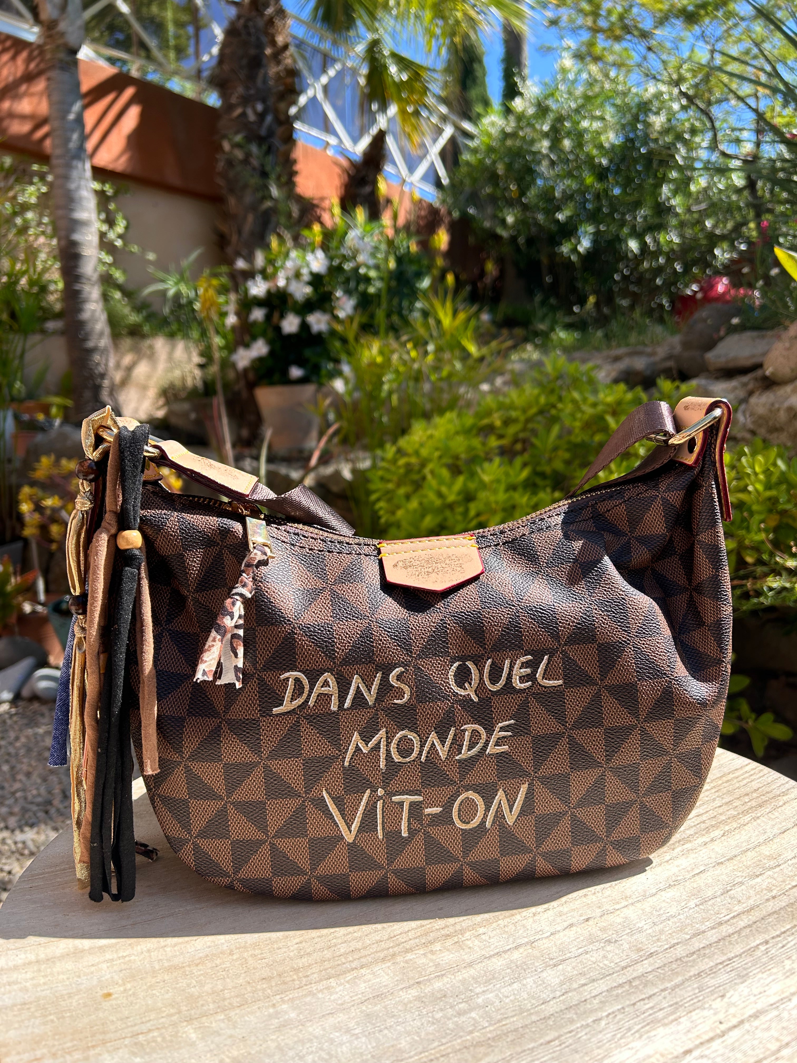 Sac bandoulière Dans quel  monde Vit-on