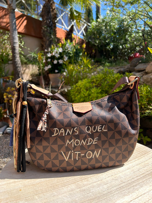 Sac bandoulière Dans quel  monde Vit-on