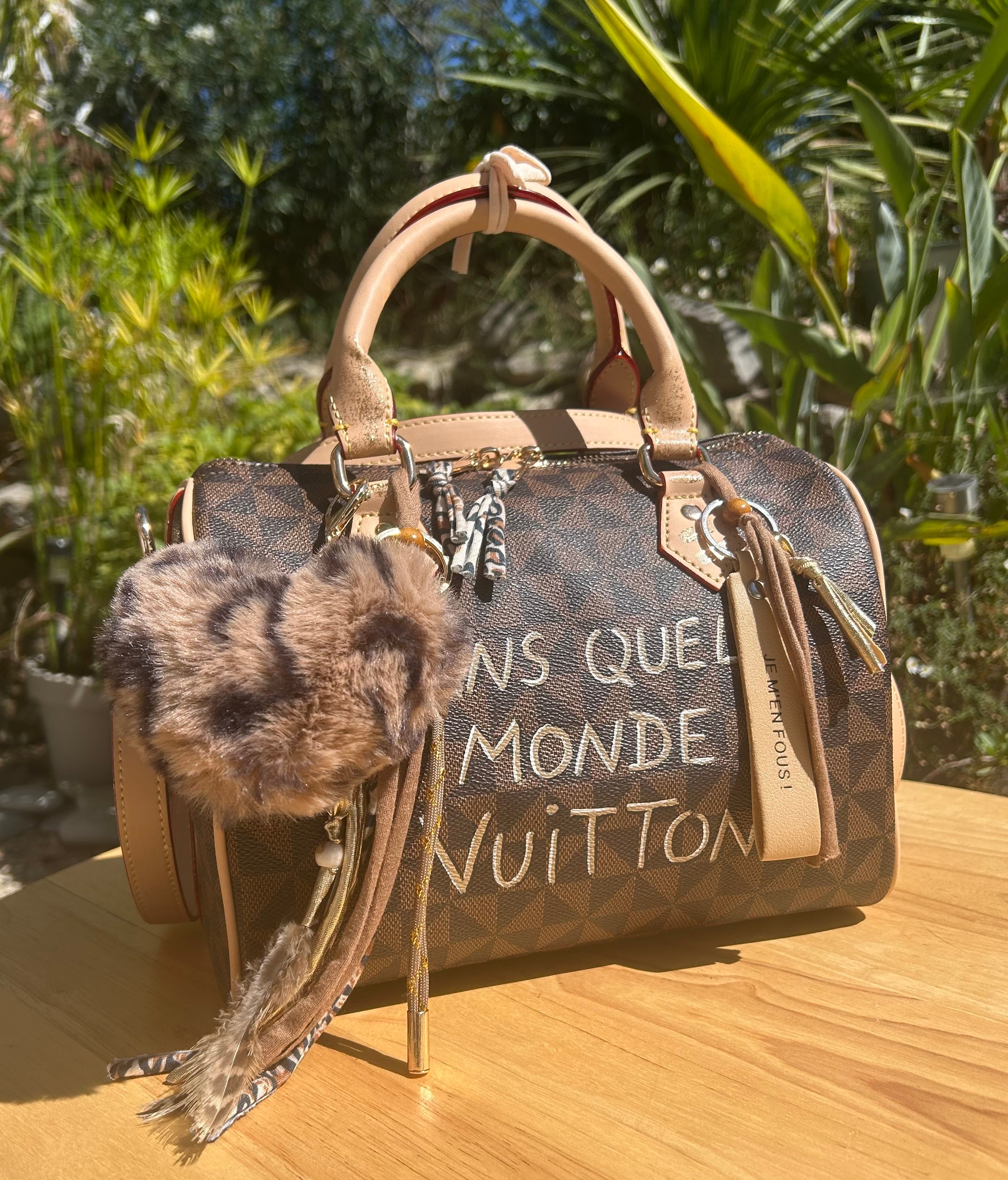 Sac Boston marron DQMV