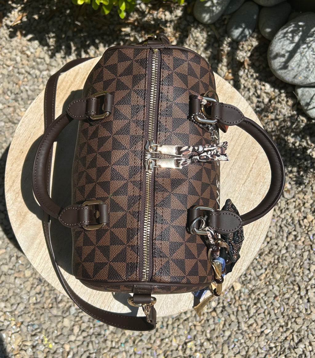 Sac Boston marron DQMV