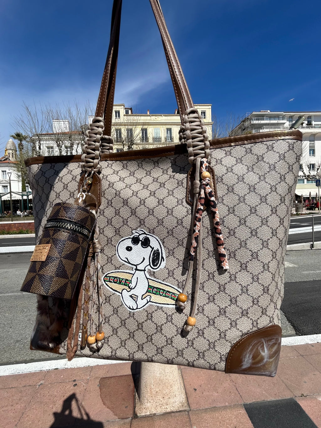 Cabas beige Snoop
