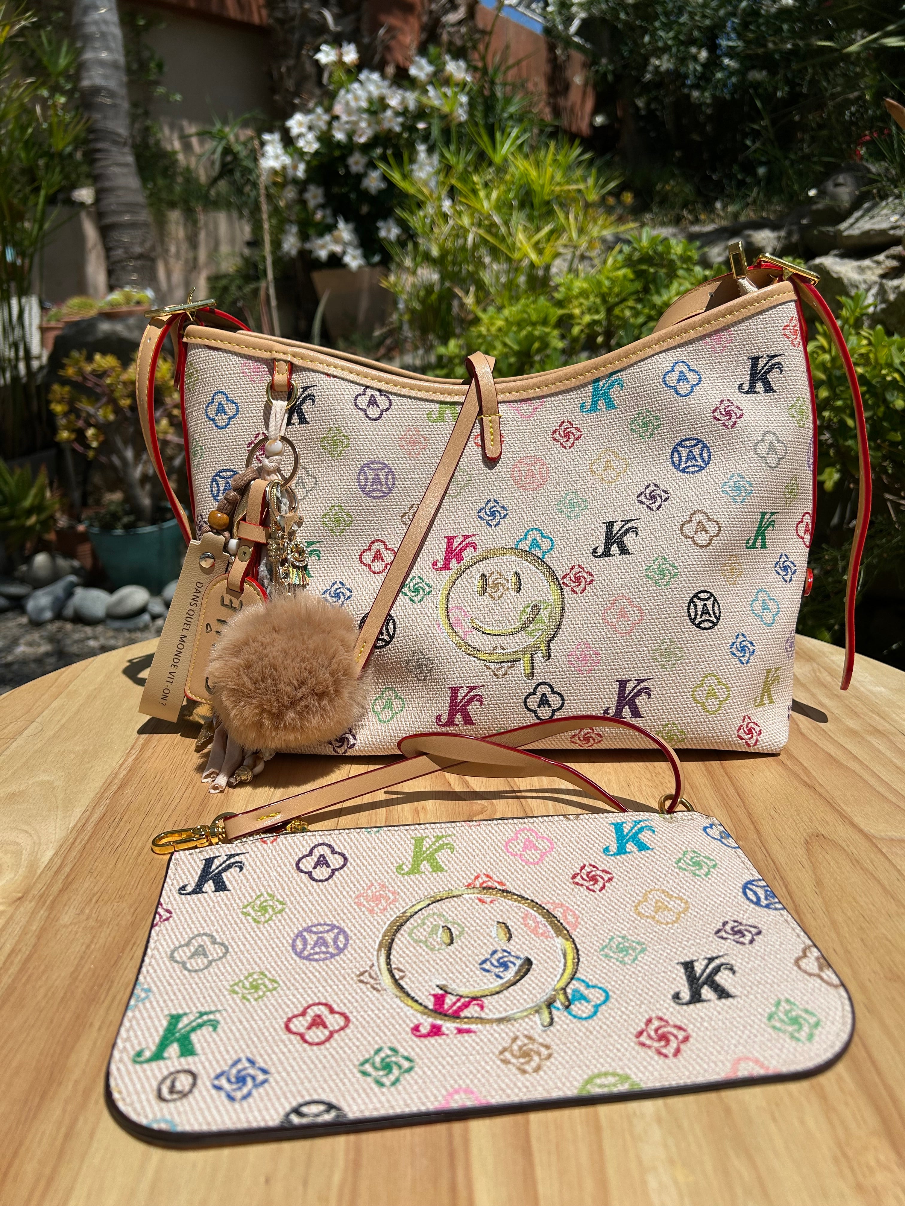 Sac et pochette SMILEY