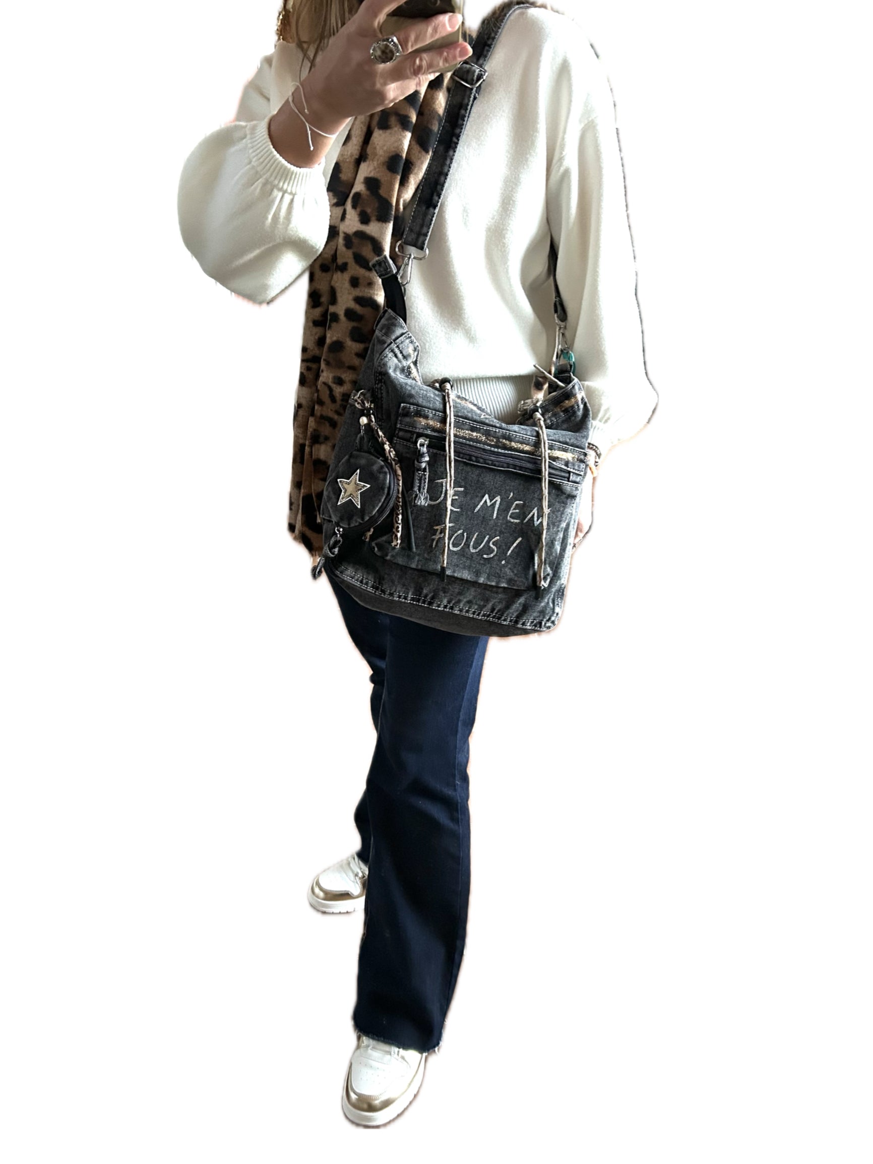 Sac toile JE M’EN FOUS