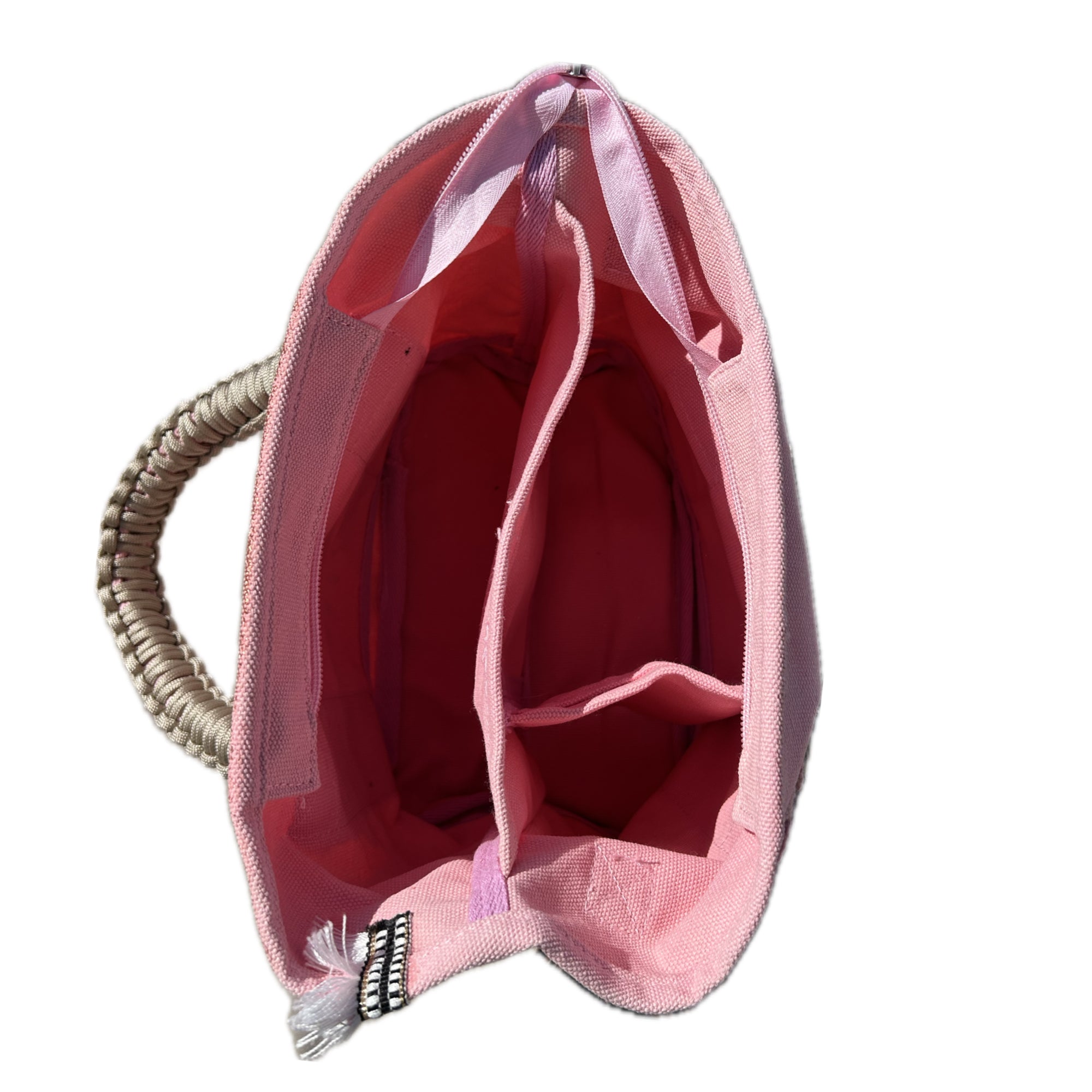 Sac Toile Rose œil protecteur