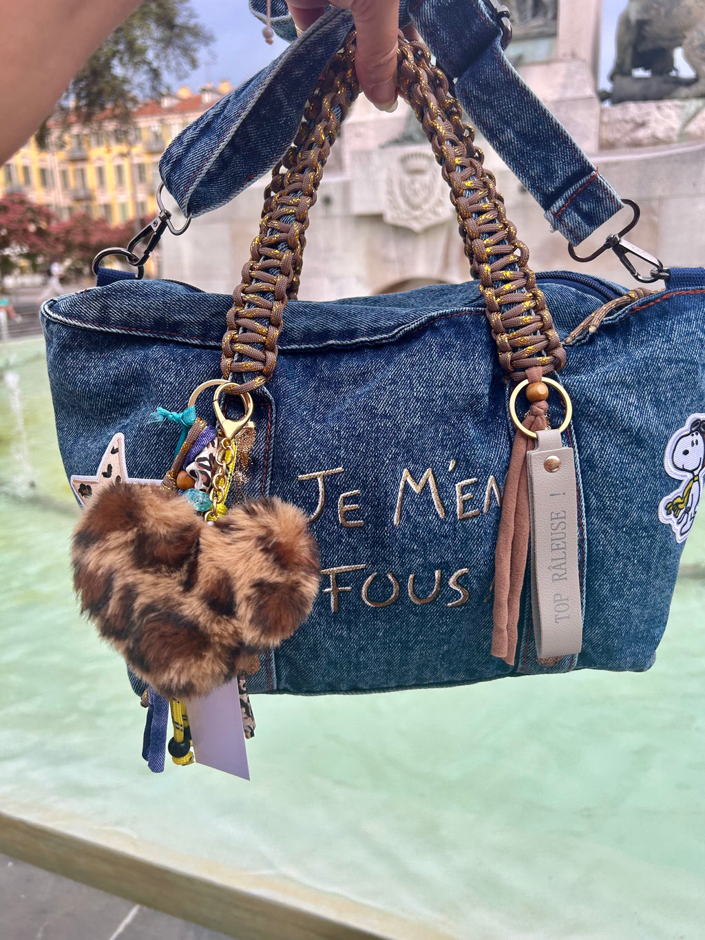 Sac jean JE M’EN FOUS !