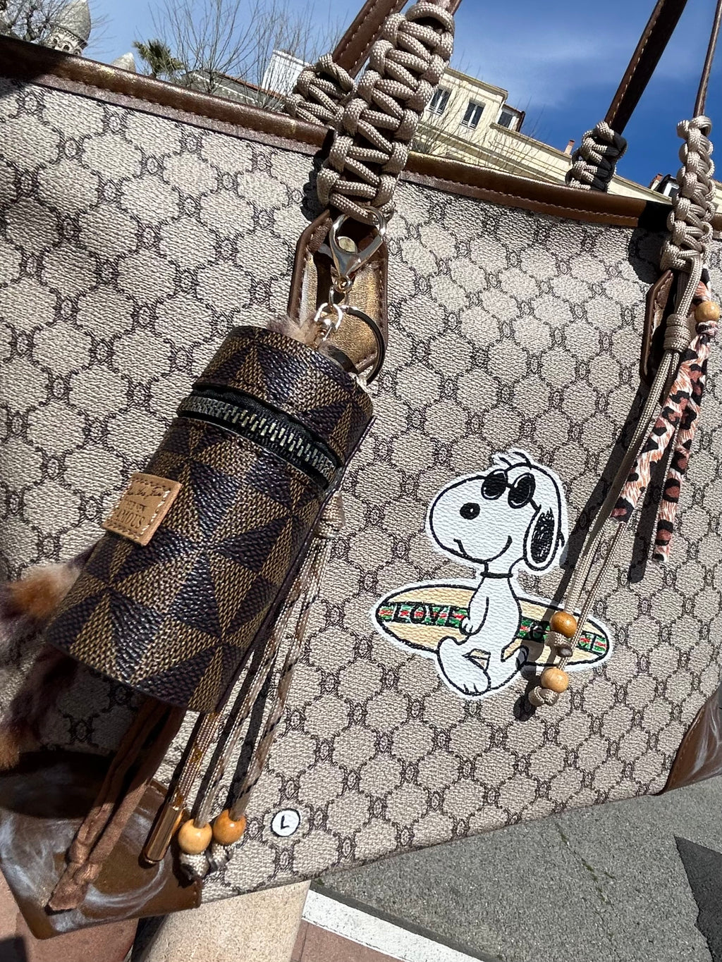 Cabas beige Snoop