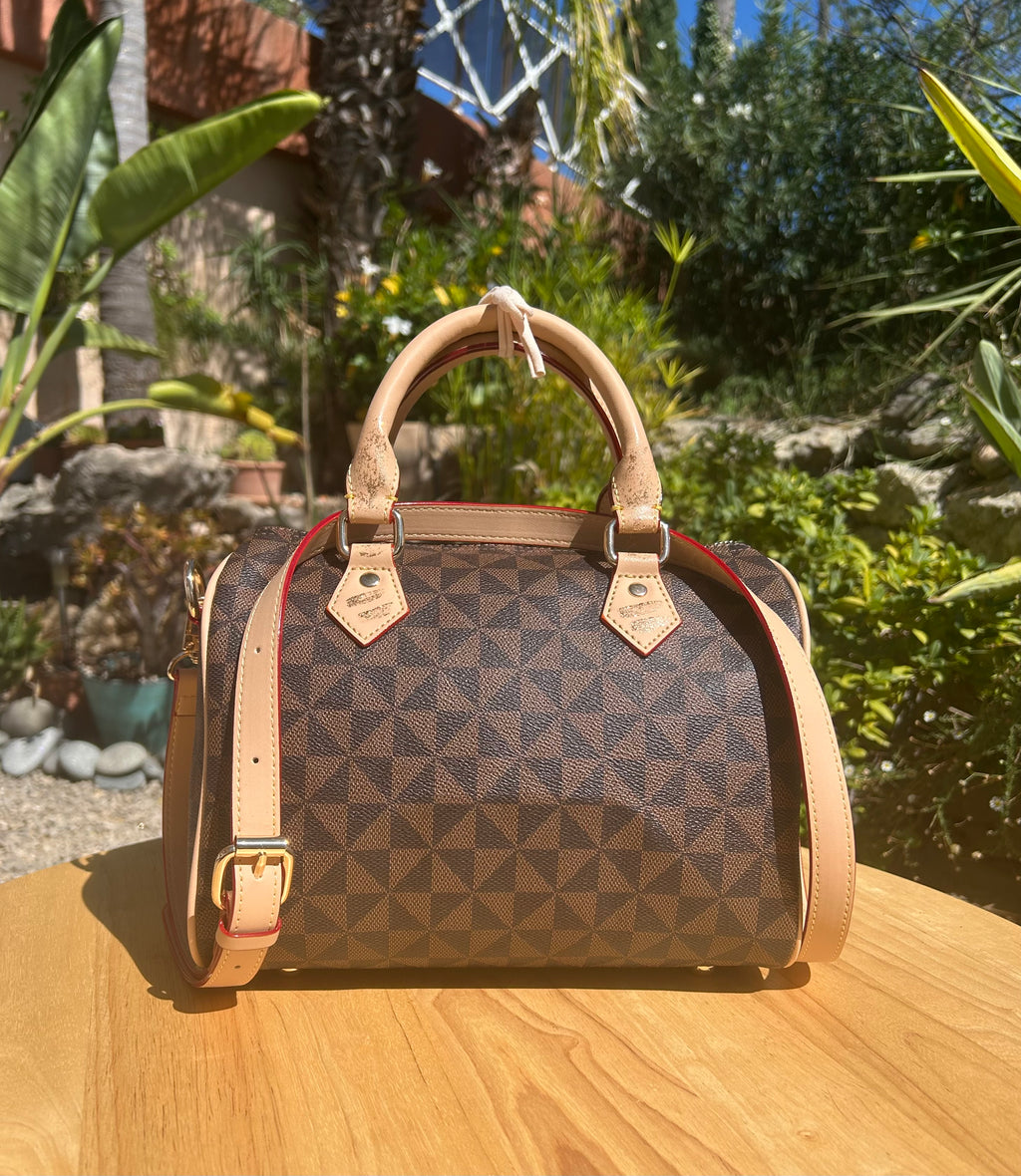 Sac Boston marron DQMV