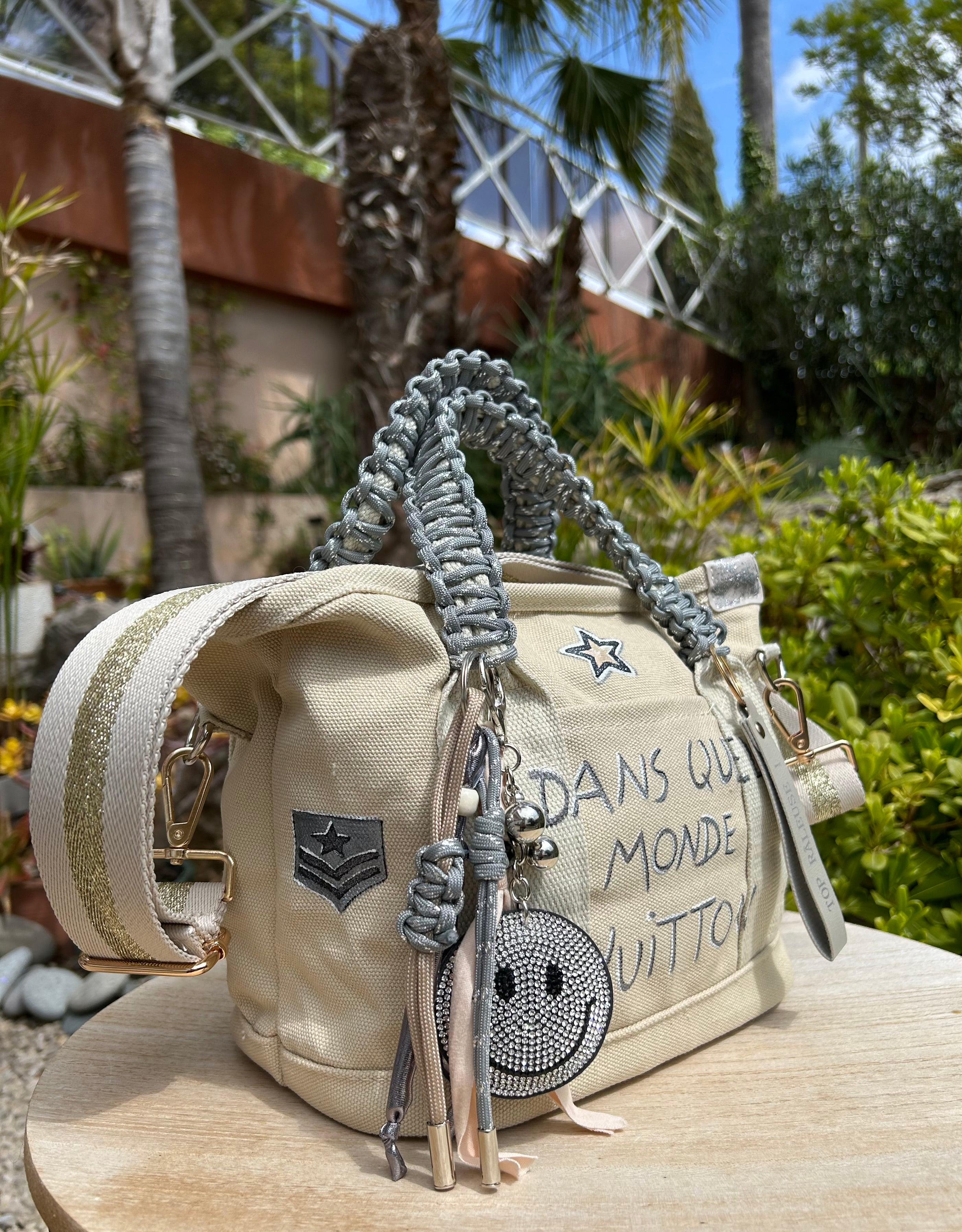 Sac toile beige DQMV
